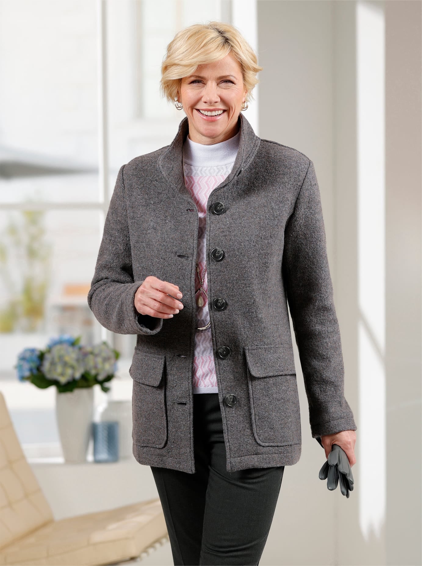 Classic Langjacke, ohne Kapuze günstig online kaufen