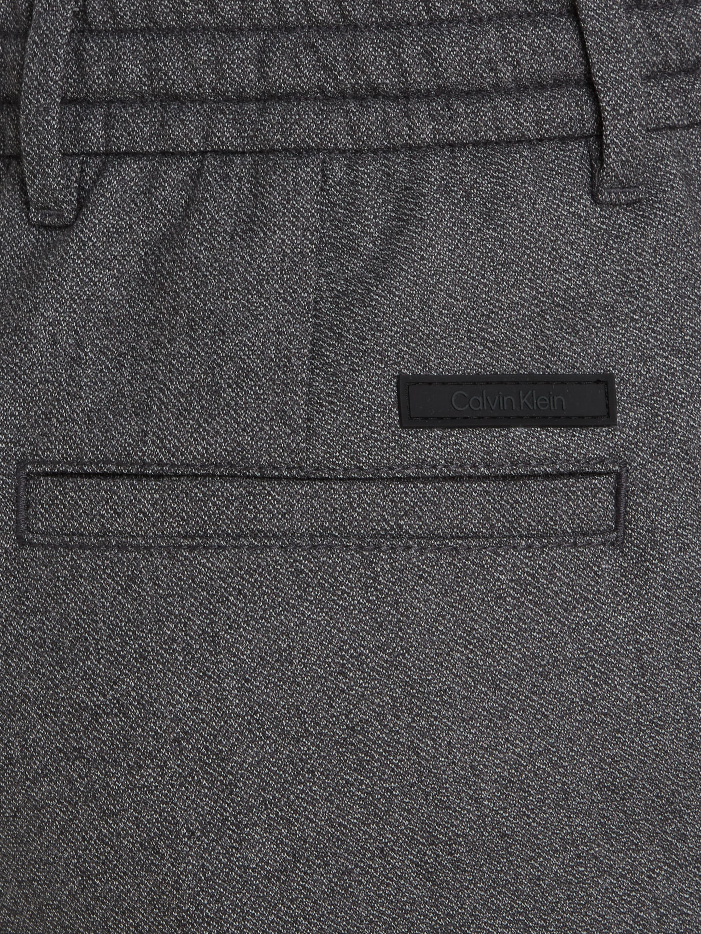 Calvin Klein Relaxhose »WOOL-BLEND-STRETCH S&P JOGGER«  mit Kordelzug