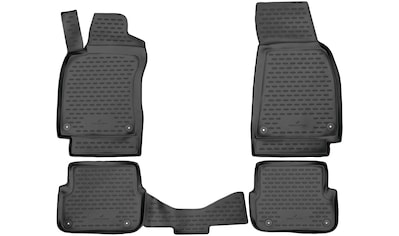 Black Friday WALSER Passform-Fußmatten »Standard«, (4 St.), für Ford Galaxy  III 01/2015-Heute, S-MAX 01/2015-Heute | BAUR