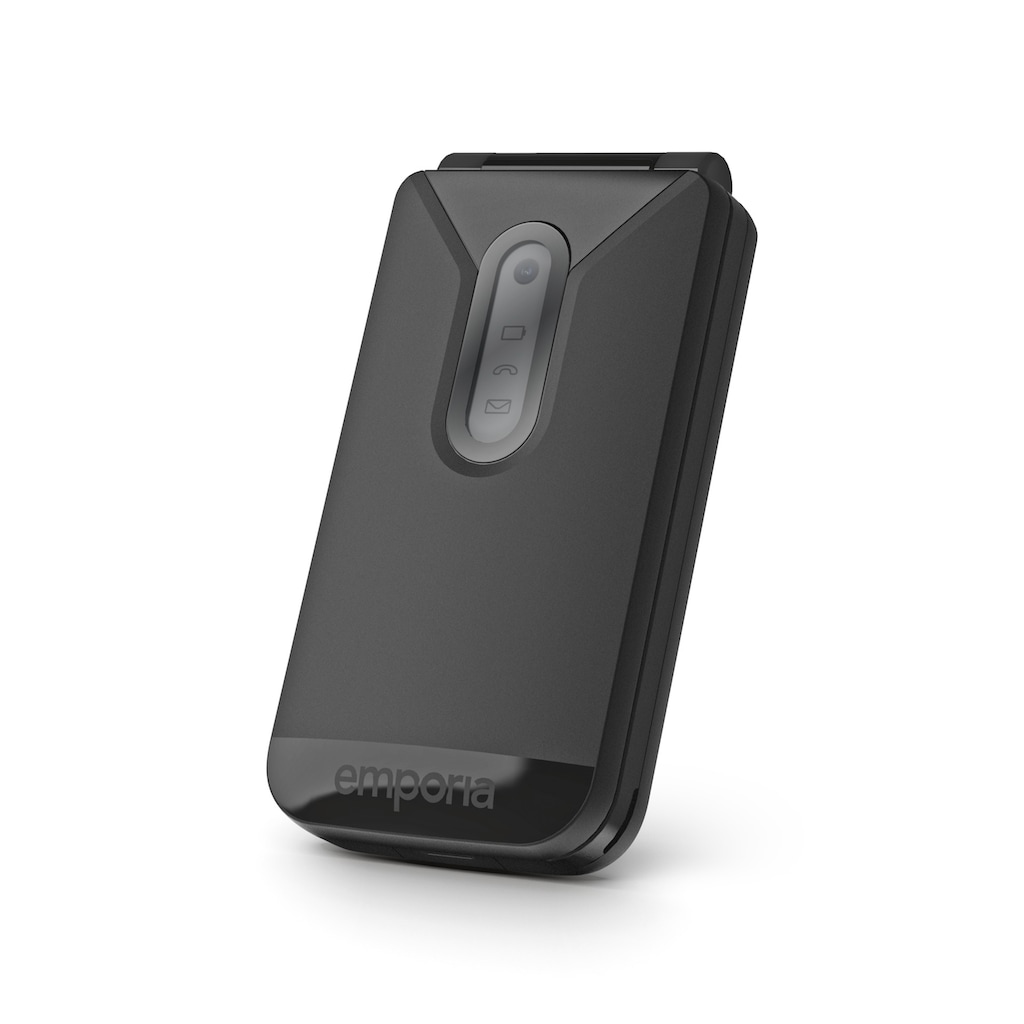 Emporia Klapphandy »Talkglam«, Schwarz, 6,1 cm/2,4 Zoll, 0,032 GB Speicherplatz, 0,3 MP Kamera