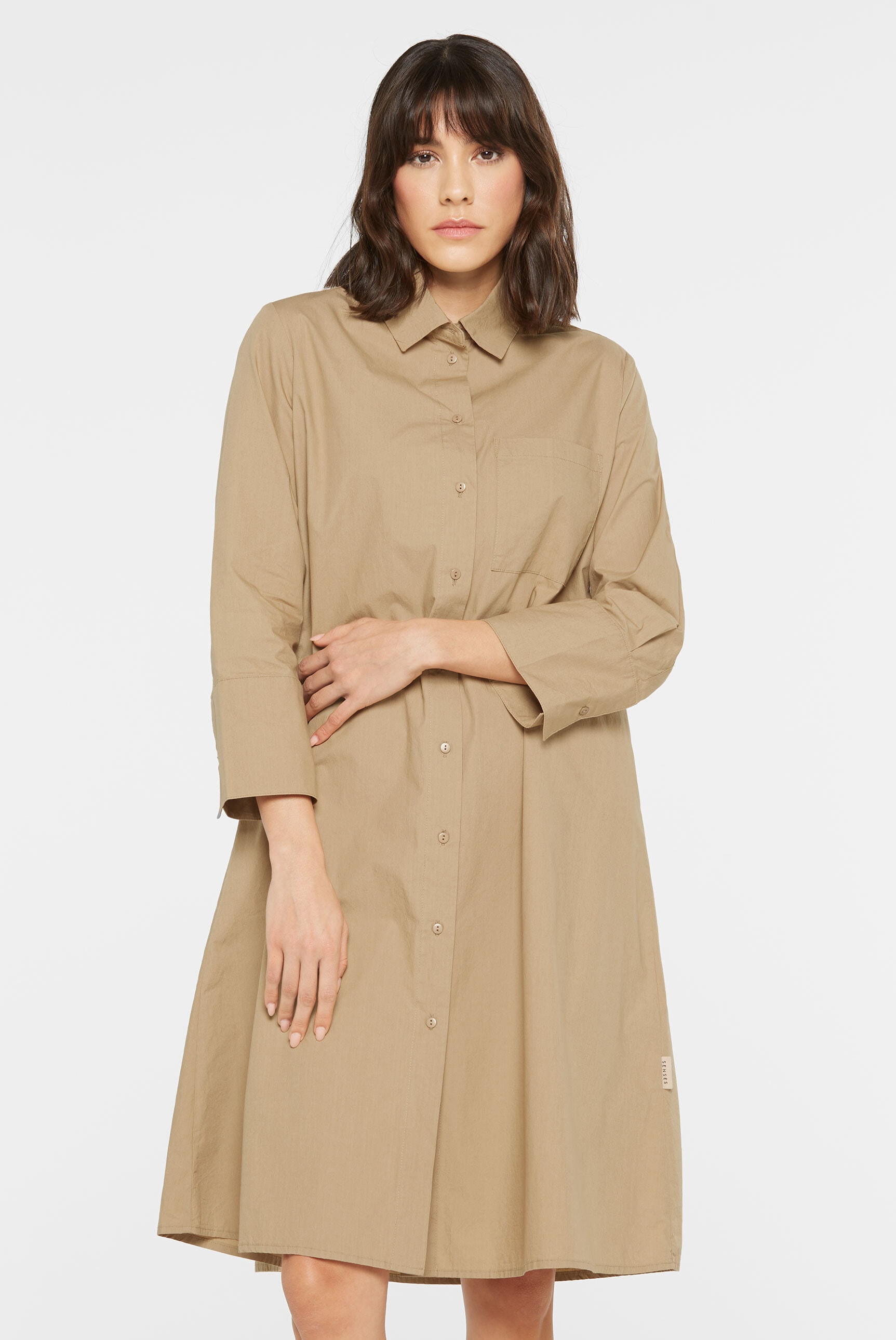 SENSES.THE LABEL Sommerkleid, aus Baumwolle