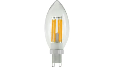 LED-Leuchtmittel »LED Kerze - G9«, G9, 1 St., Extra-Warmweiß, LED Kerze - G9, klar,...