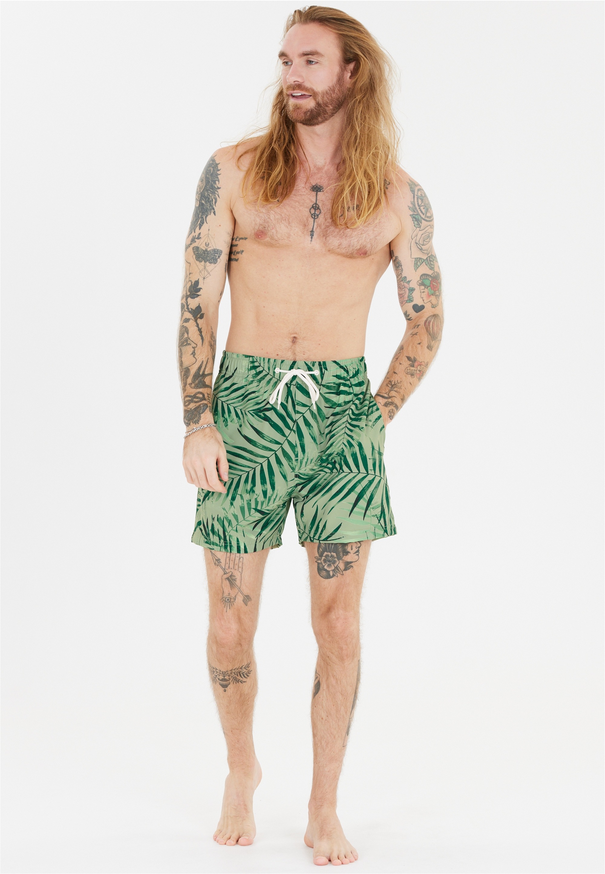 Thumbnail - CRUZ Badeshorts "Toby", im lässigen Print-Design