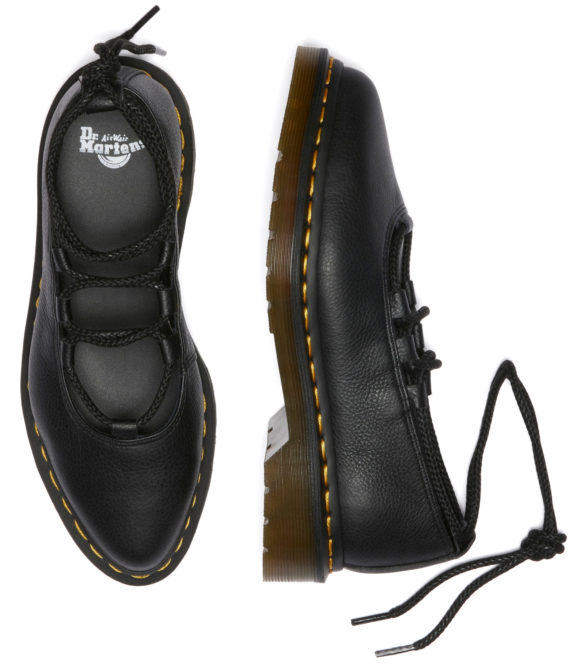DR. MARTENS Ballerina »Elphie«, Ballerina, Plateauschuh mit modischer Schnürung