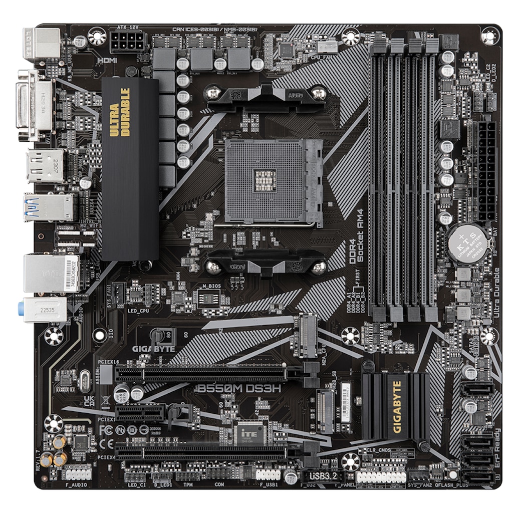 Gigabyte Mainboard »B550M DS3H«