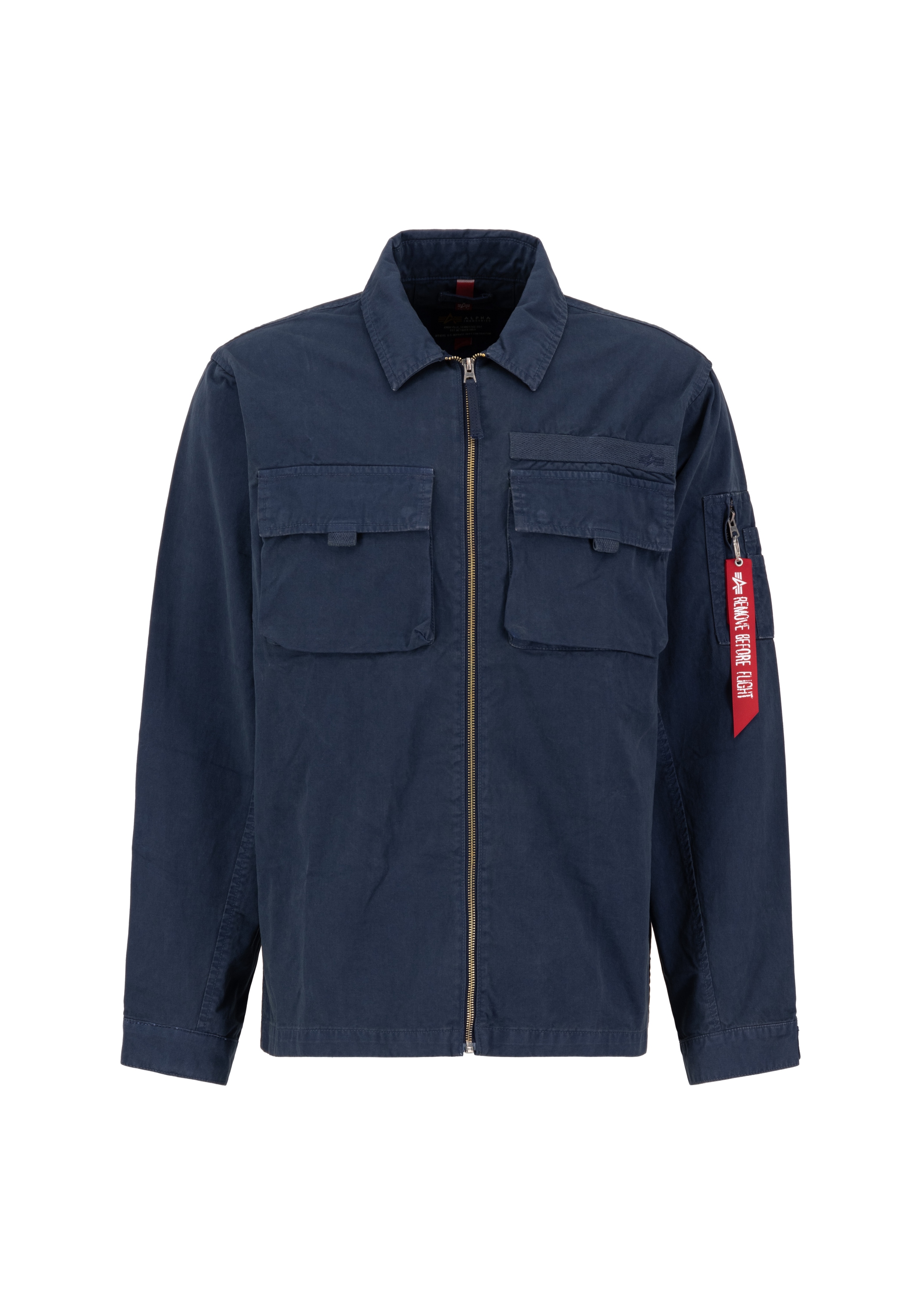 Alpha Industries Hemdjacke »ALPHA INDUSTRIES Men - Overshirts Twill Overshirt«