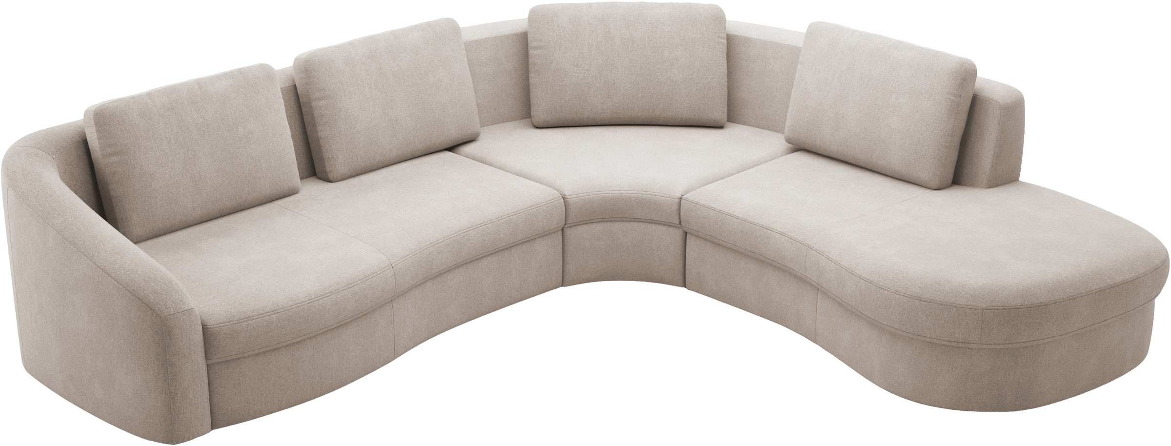 sit&more Ecksofa »Jazz L-Form«, In weiteren Größen erhältlich