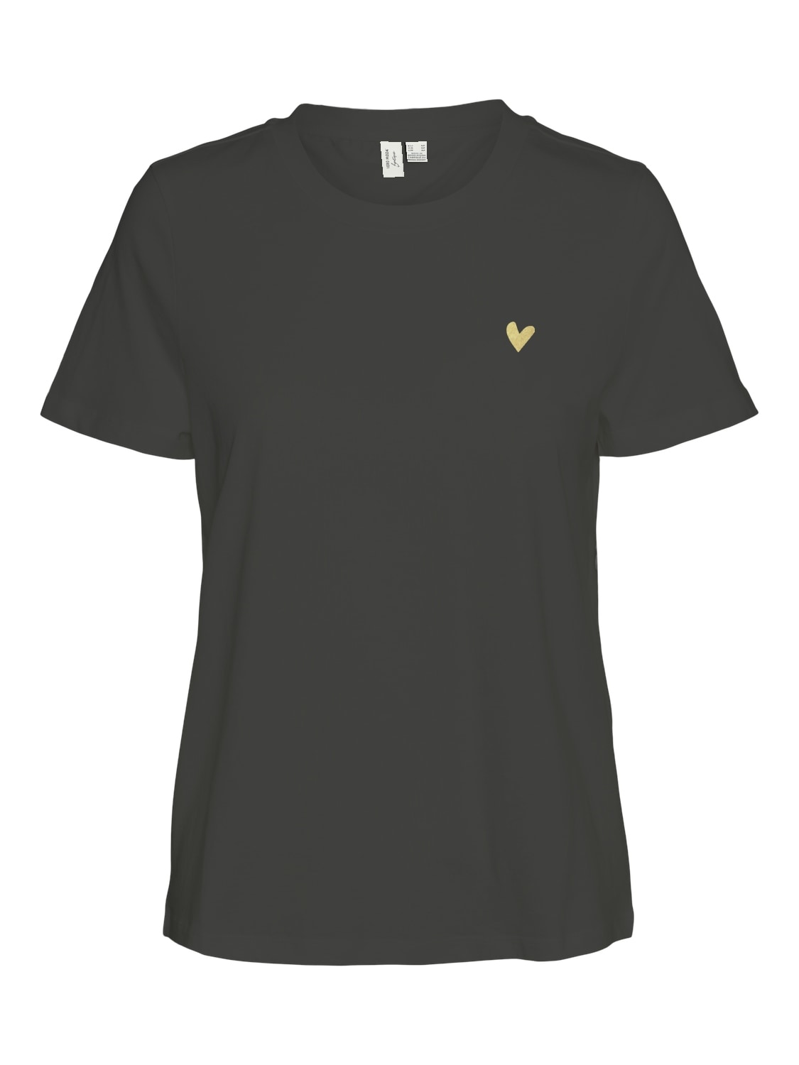 Vero Moda Kurzarmshirt "VMVIVA S/S O-NECK T-SHIRT JRS BTQ GA" günstig online kaufen
