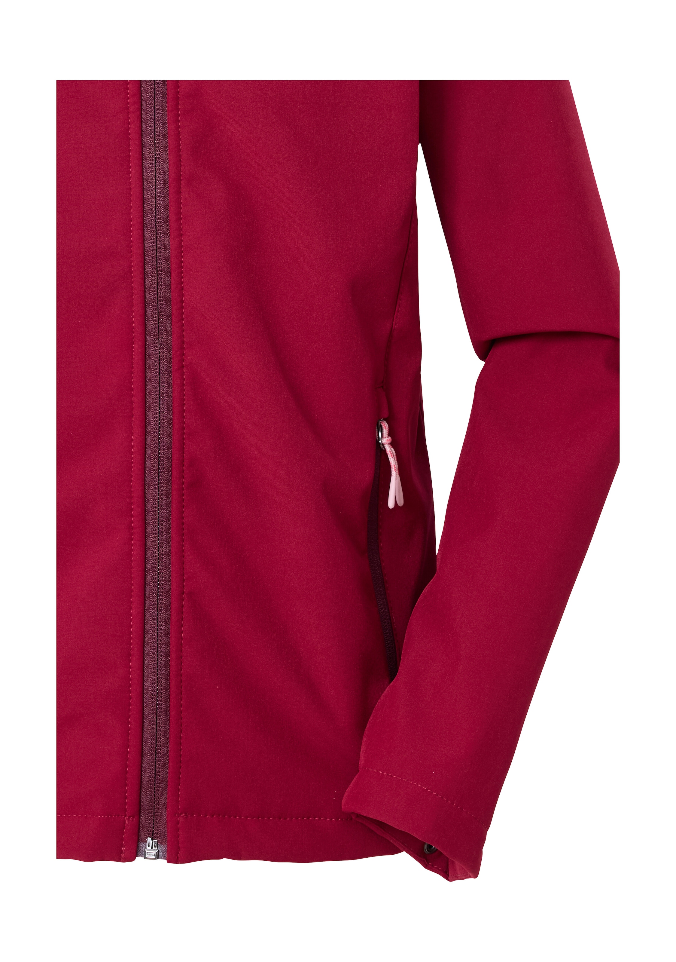 Killtec Softshelljacke »KOW 164 GRLS SFTSHLL JCKT« Winddichte, wasserabweisende Softshelljacke mit Fleece-Futter