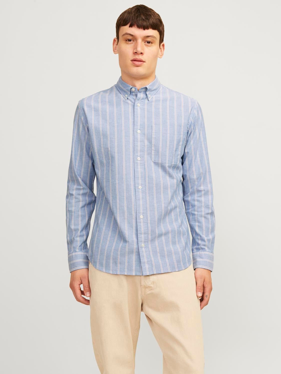 Langarmhemd »JPRBROOK OXFORD SHIRT L/S NOOS«