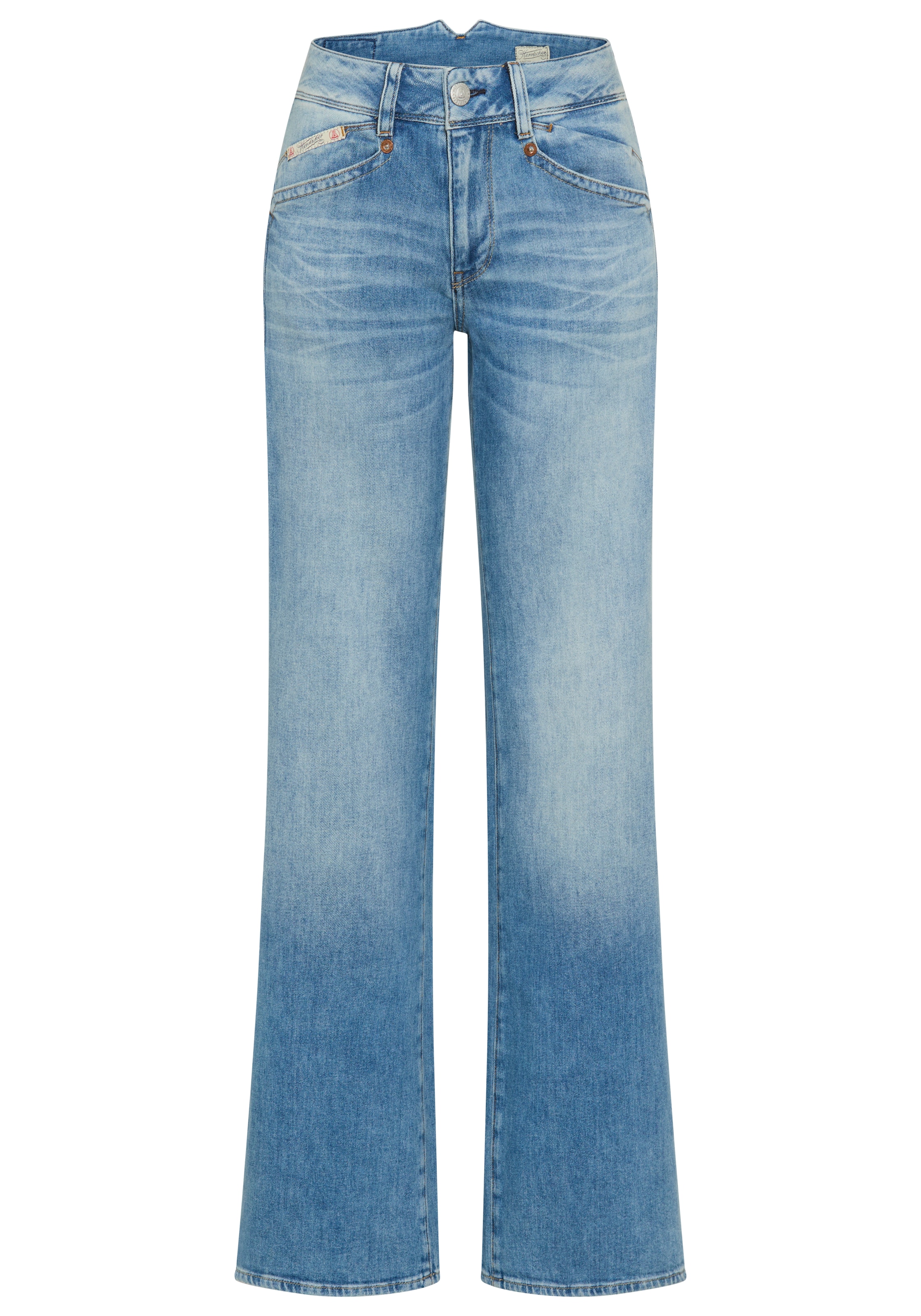 Herrlicher Straight-Jeans »Prime New Denim Stretch« Prime,  mit Spitzbund hinten