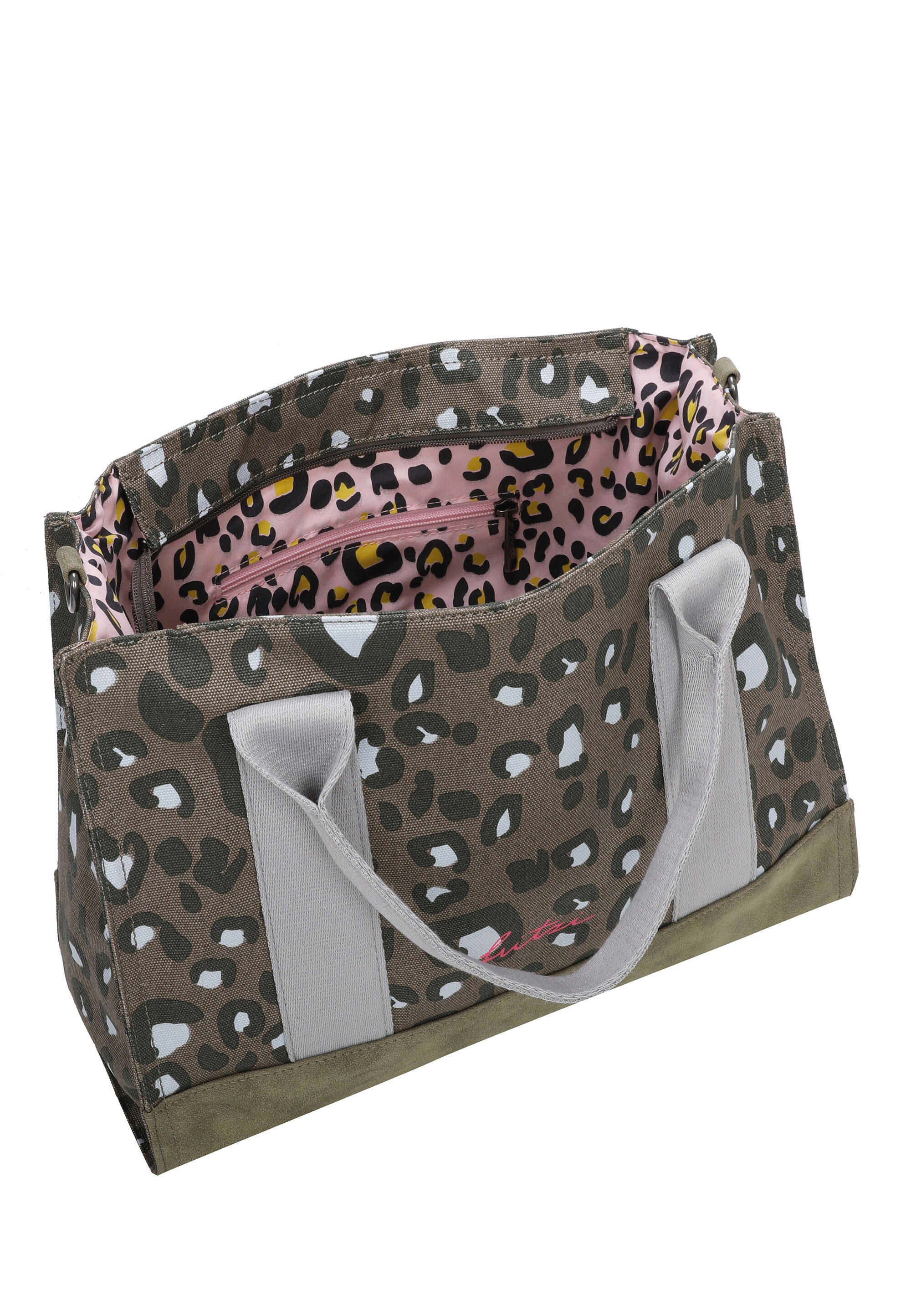 Fritzi aus Preußen »Canvas Tote Bag« mit Leomuster