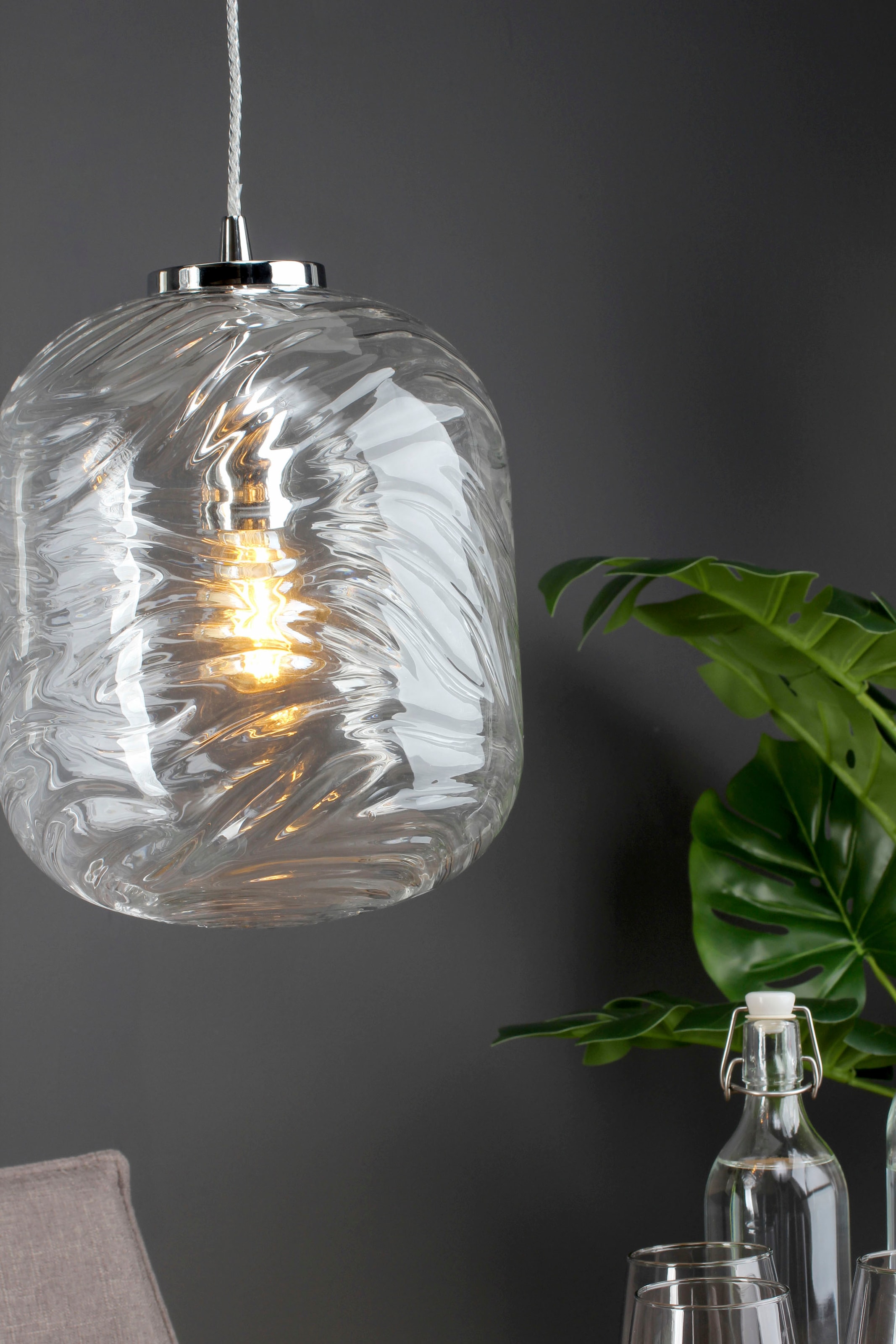 ECO-LIGHT Pendelleuchte »Nereide«, Leuchtmittel E27 | ohne Leuchtmittel