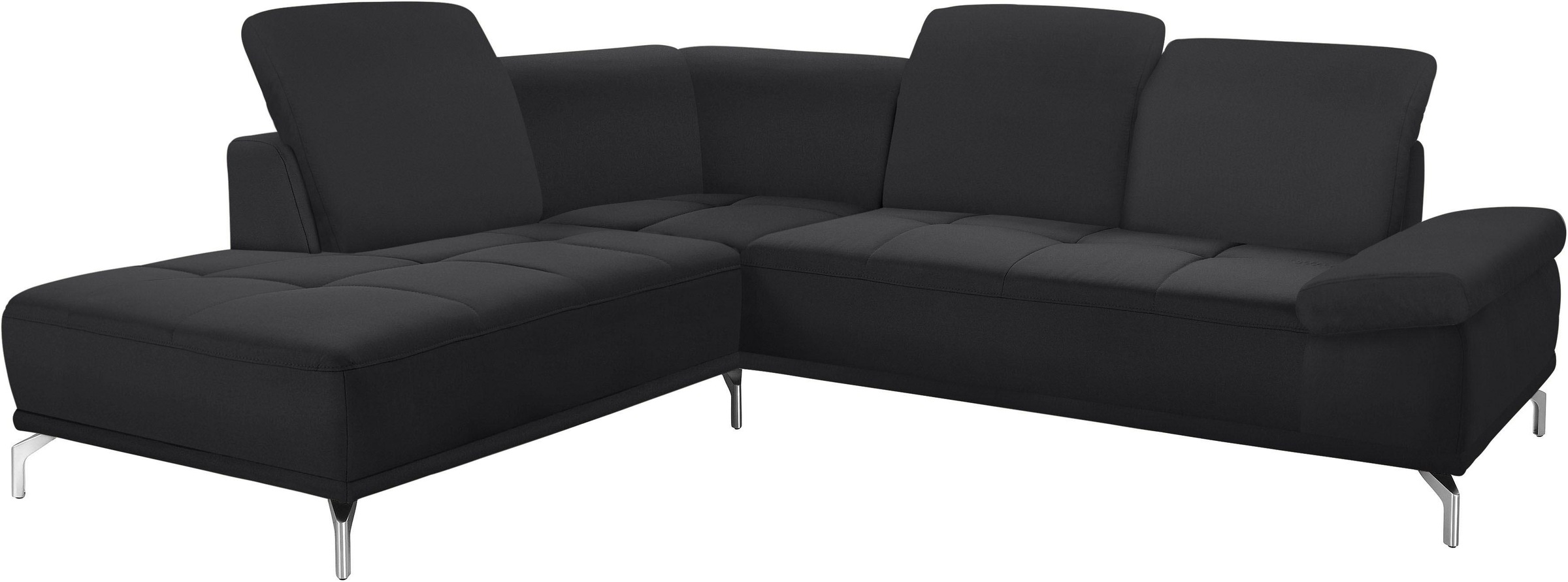 Home affaire Ecksofa "Caluna" Inkl.Sitztiefenverstellung, wahlweise mit Kop günstig online kaufen