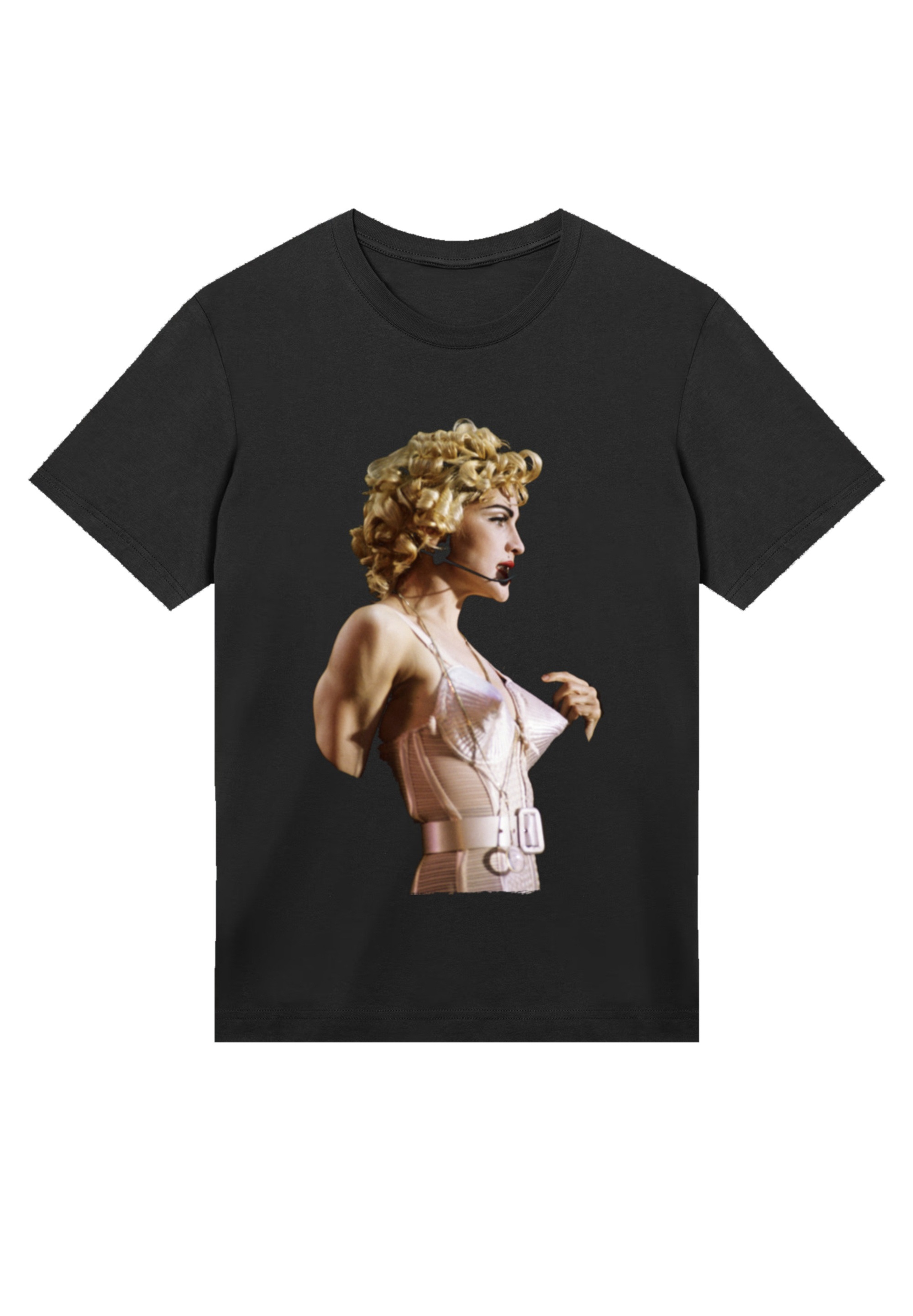 F4NT4STIC T-Shirt »Madonna In Pink Cone Blonde Ambition Tour 1990« Premium Qualität