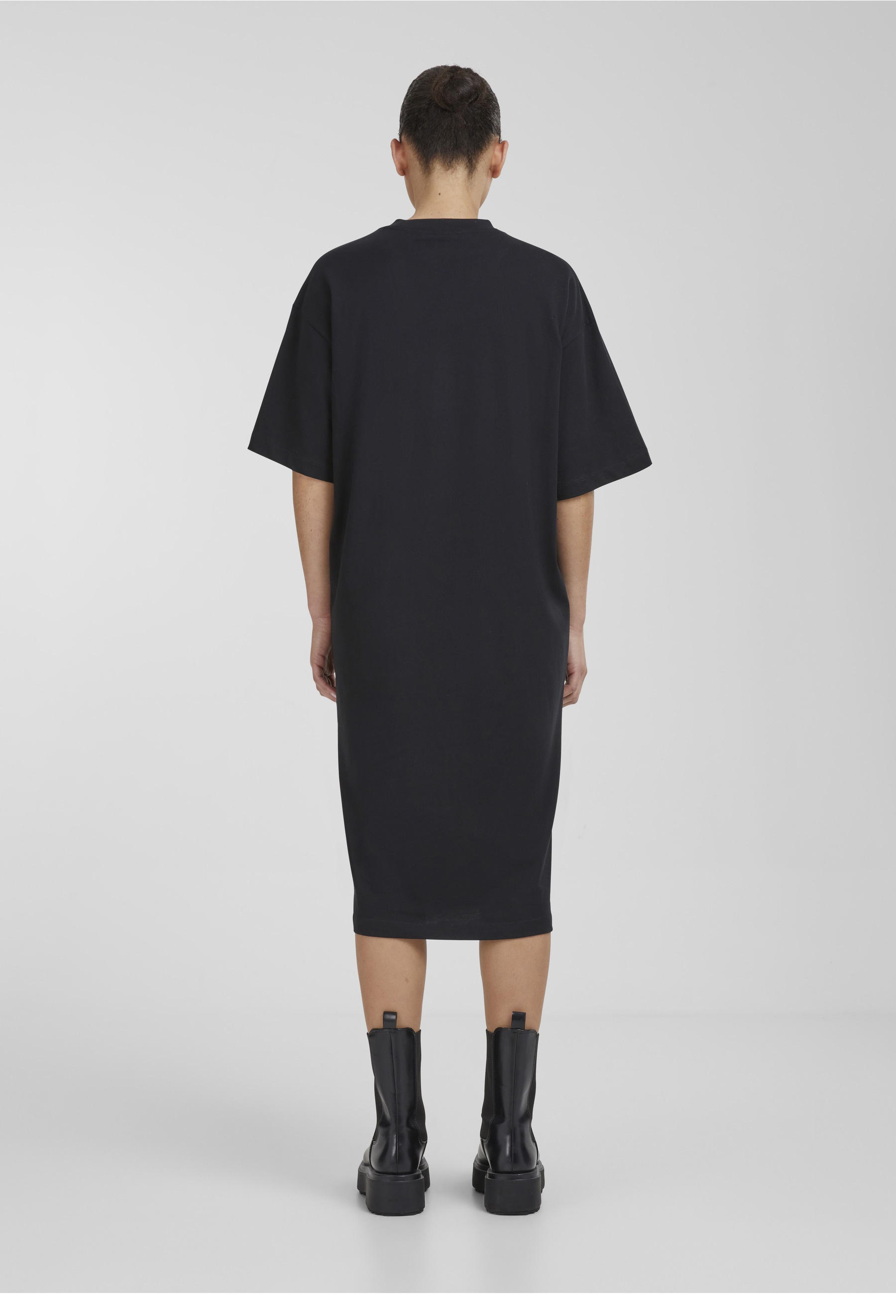 URBAN CLASSICS A-Linien-Kleid »Urban Classics Damen Ladies Organic Long Oversized Tee Dress« 1 Stk. tlg.