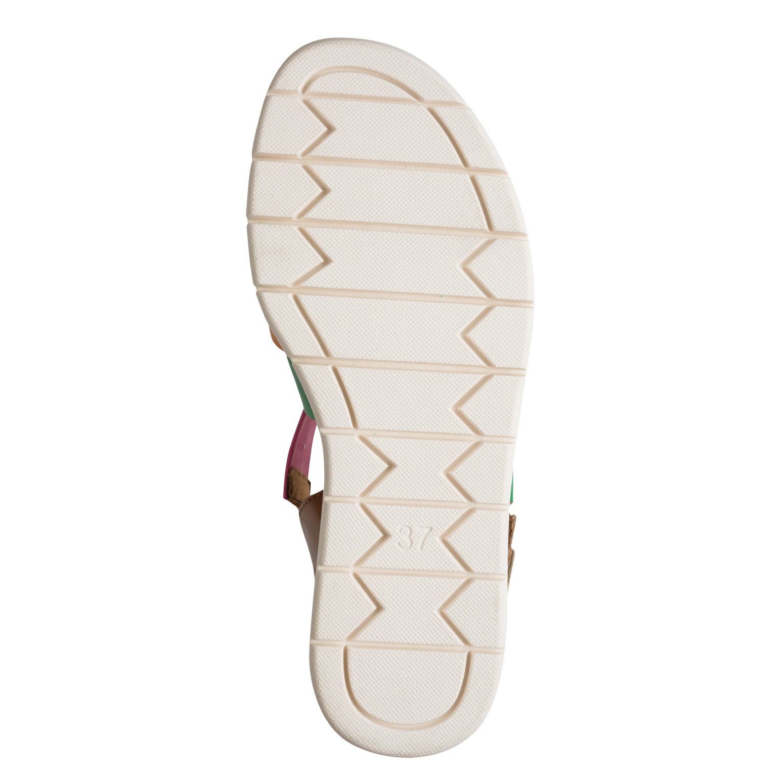 MARCO TOZZI Keilsandalette  Plateau, Riemchensandale in farbenfroher Gestaltung