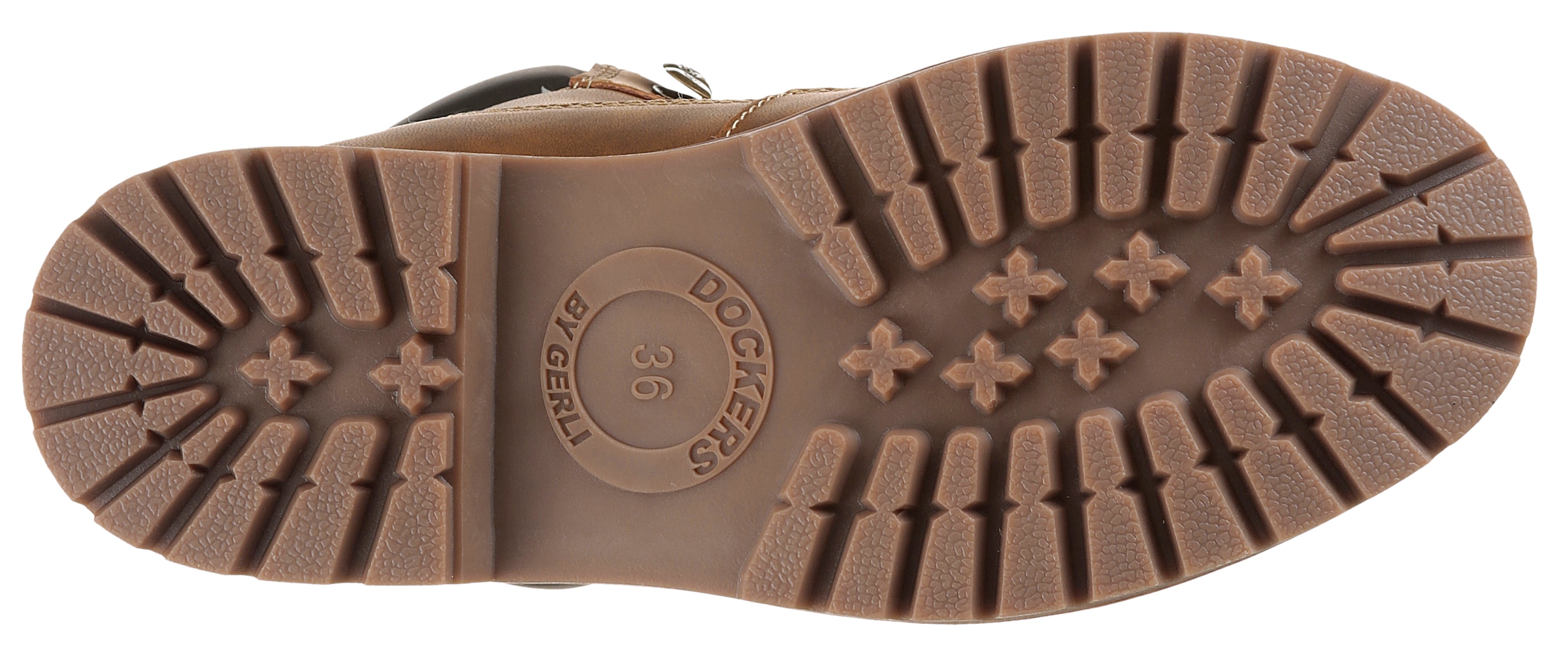 Dockers by Gerli Schnürboots  Worker Boots, Schnürboots mit Schaftrandpolsterung