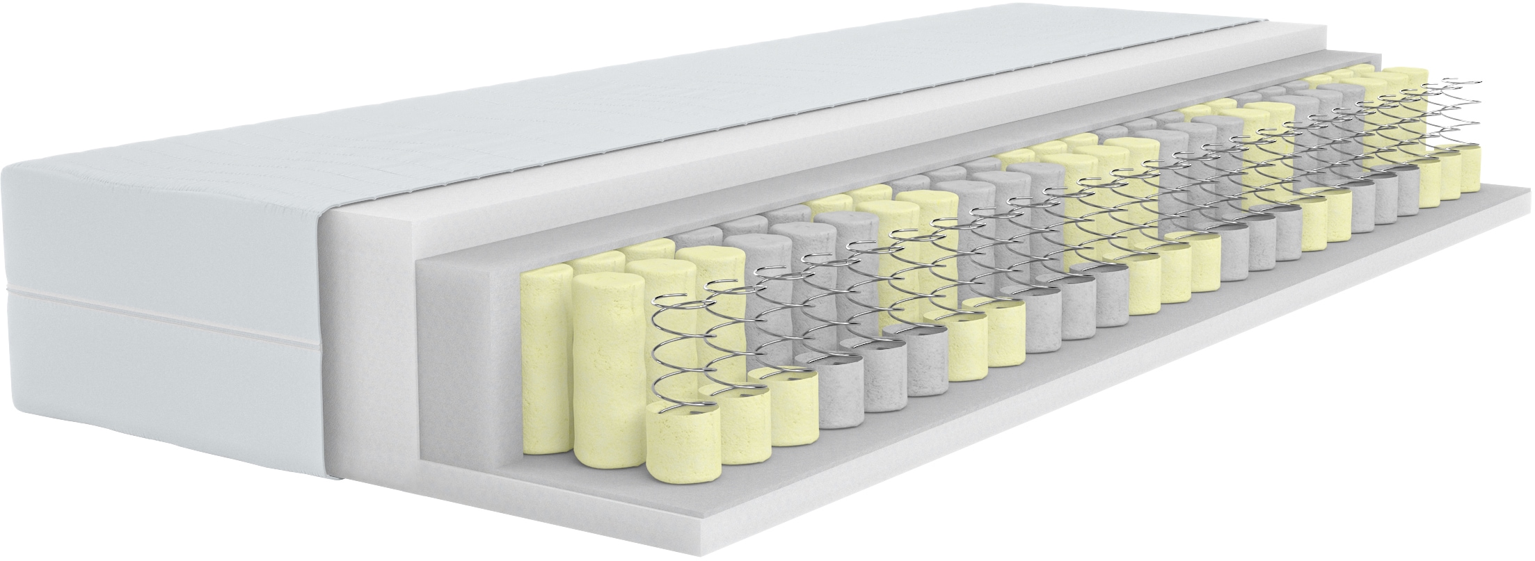 Älgdröm Taschenfederkernmatratze "NEU Tinden 26, 7 Zonen Matratze 90x200 cm günstig online kaufen