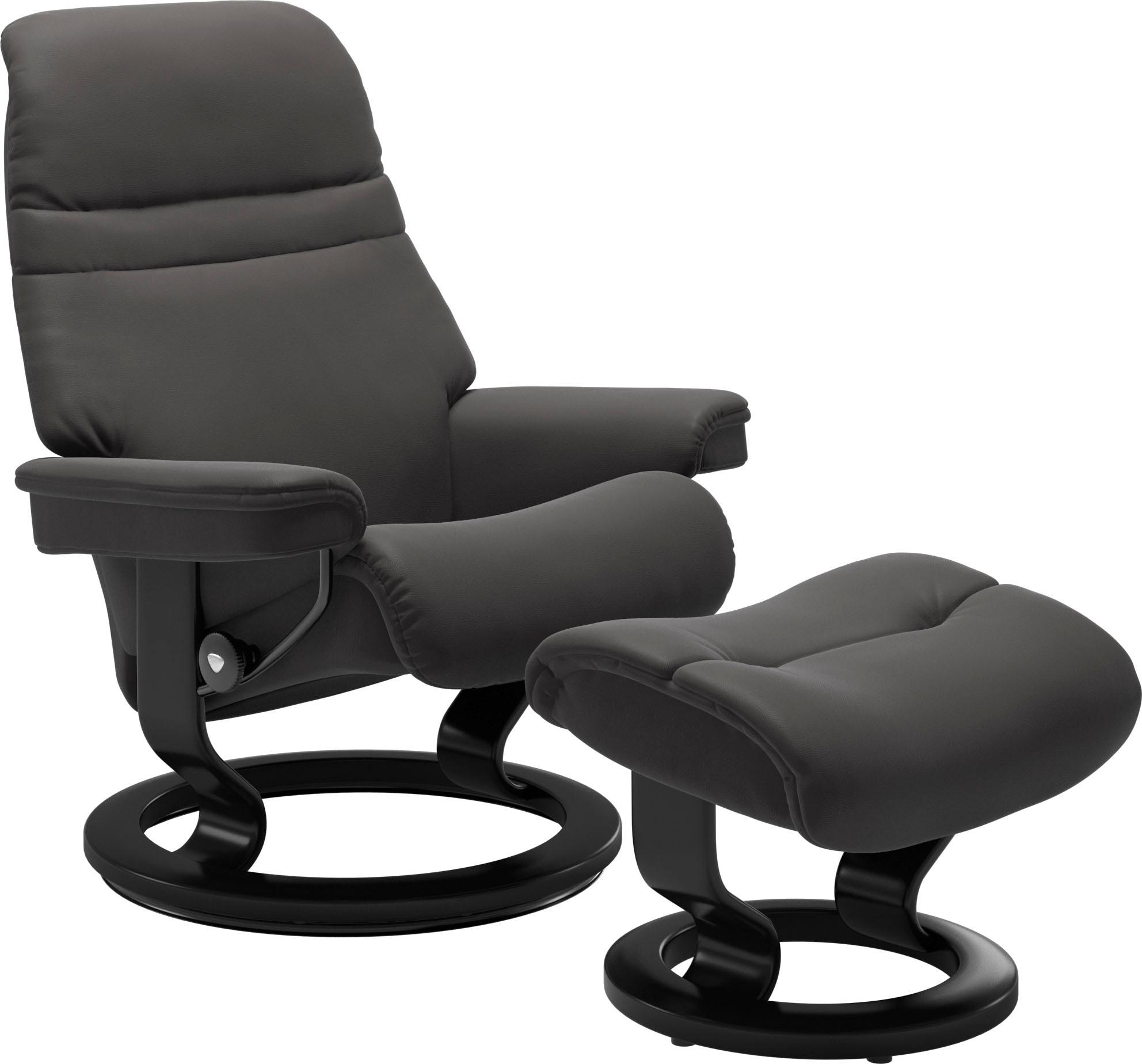 Stressless "Sunrise" Relaxsessel mit Hocker, mit Classic Base, Größe M, Ges günstig online kaufen