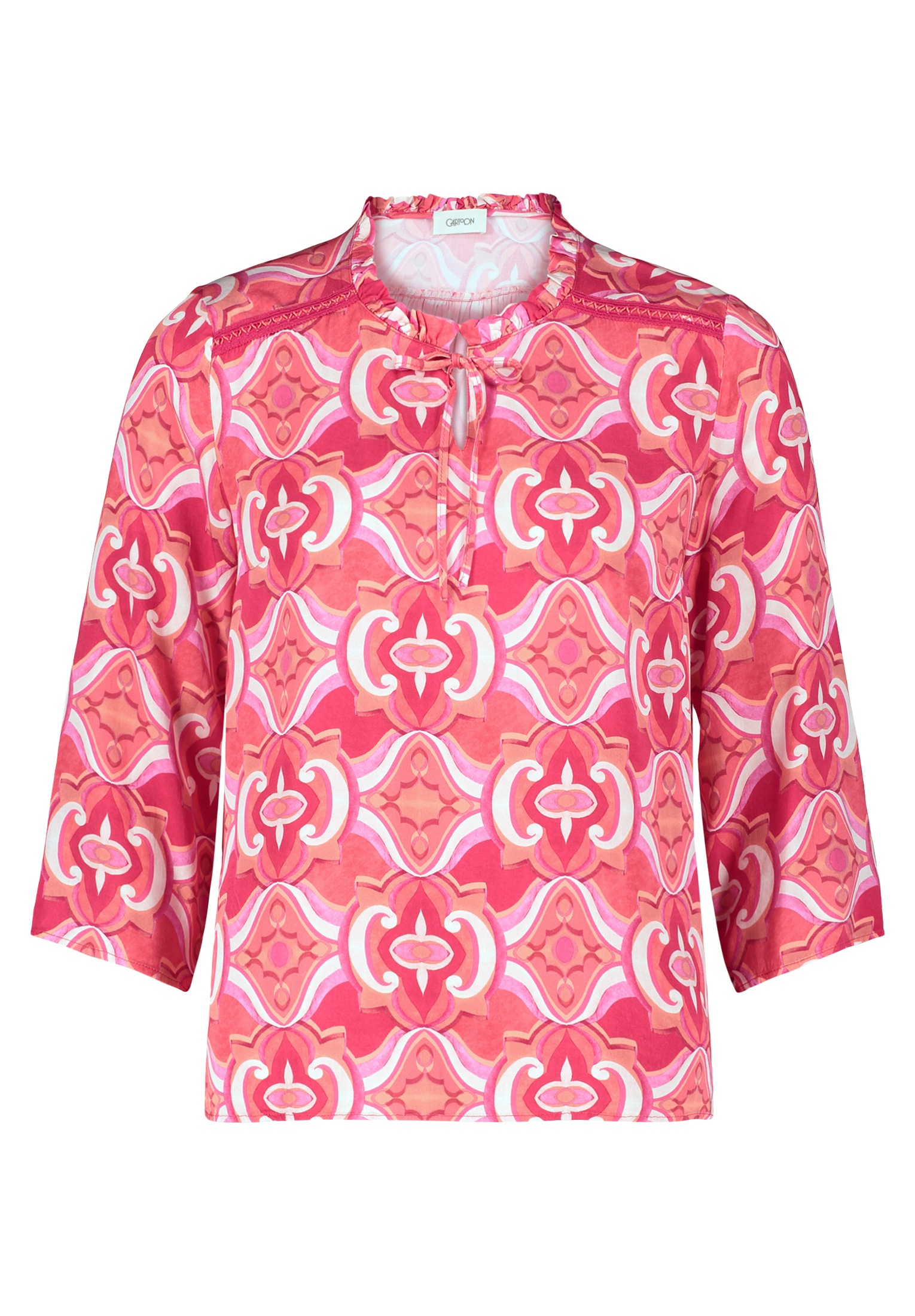 Cartoon Schlupfbluse "Damen mit Rüschen" günstig online kaufen