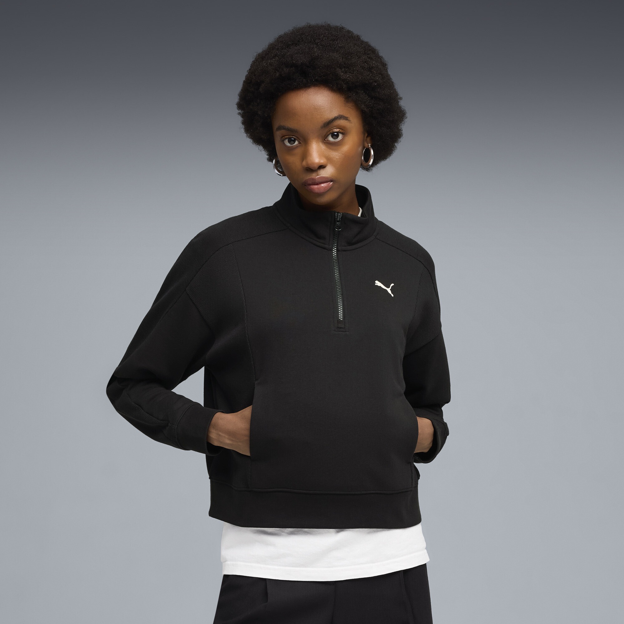PUMA Sweatshirt "PUMA Class Relaxed Sweatshirt Damen" günstig online kaufen