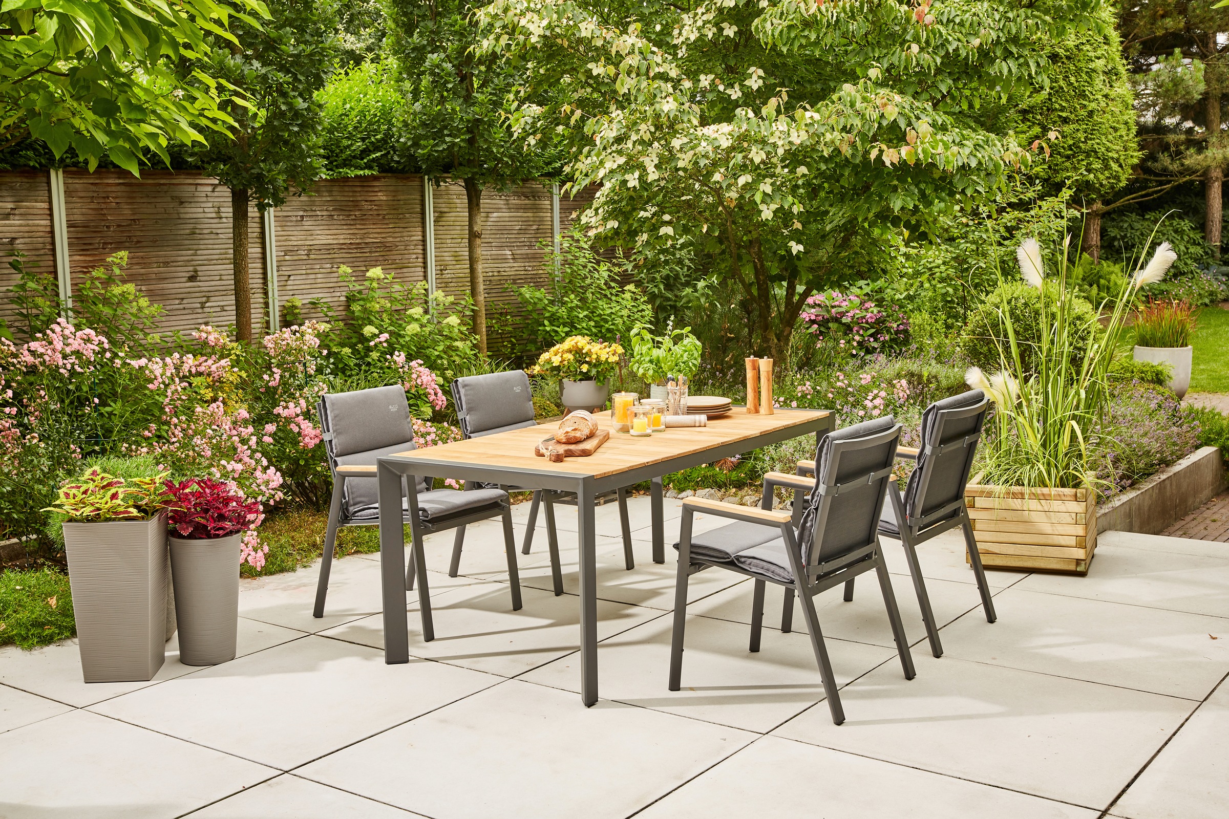 Siena Garden Garten-Essgruppe »Savona«, (9 tlg.)