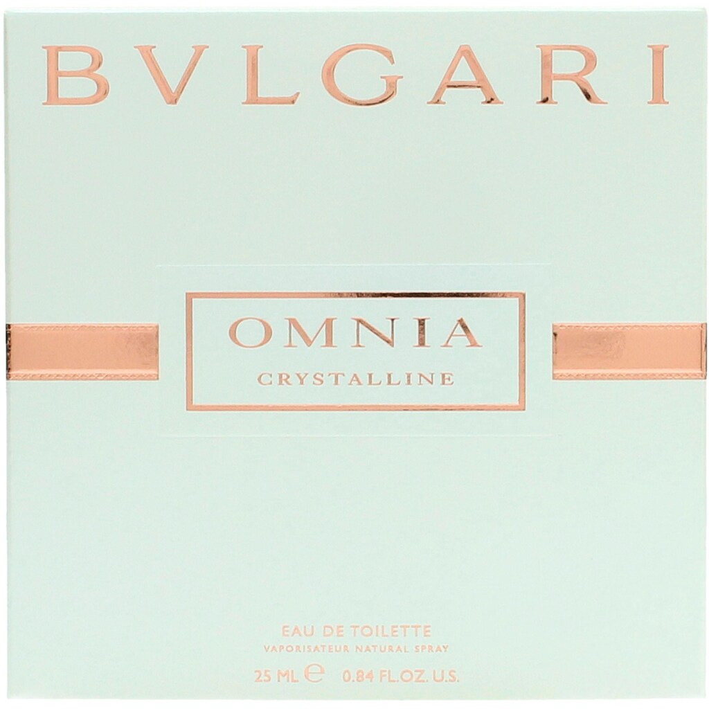 BVLGARI Eau de Toilette »Omnia Crystalline«