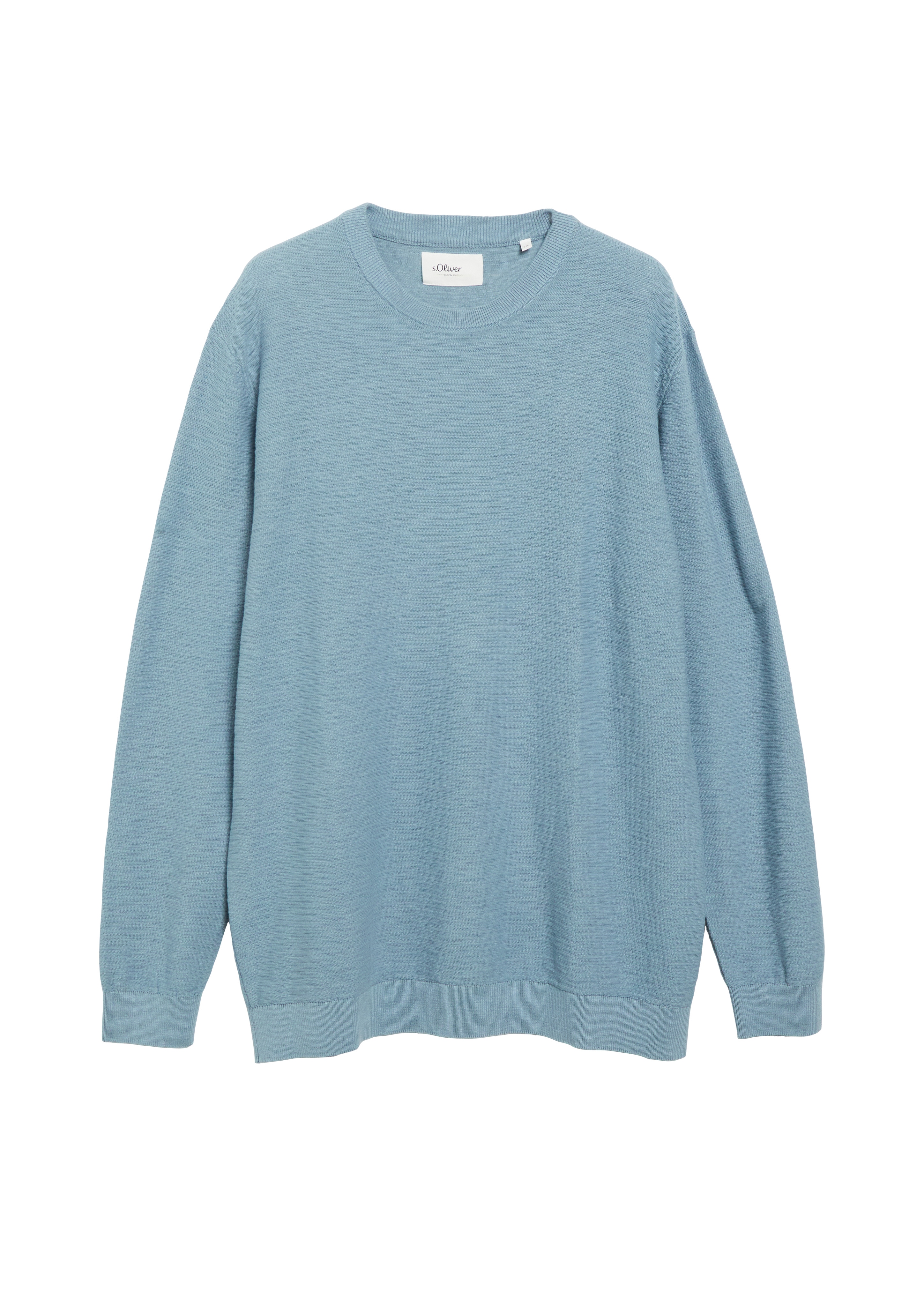 s.Oliver Men Big Sizes Strickpullover mit Rundhals / Große Größen