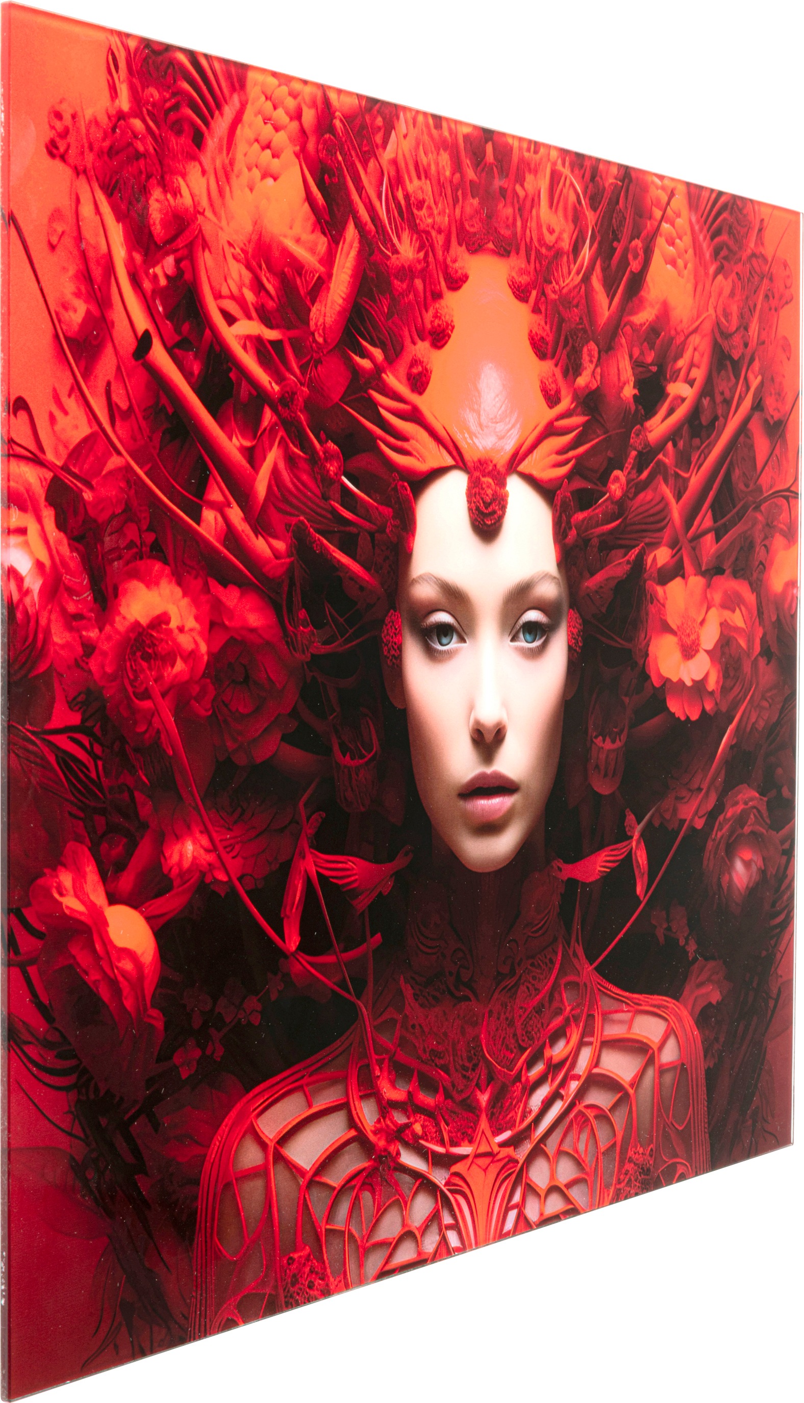 Kare Design Glasbild »Red All Over 50x40cm« 1, 