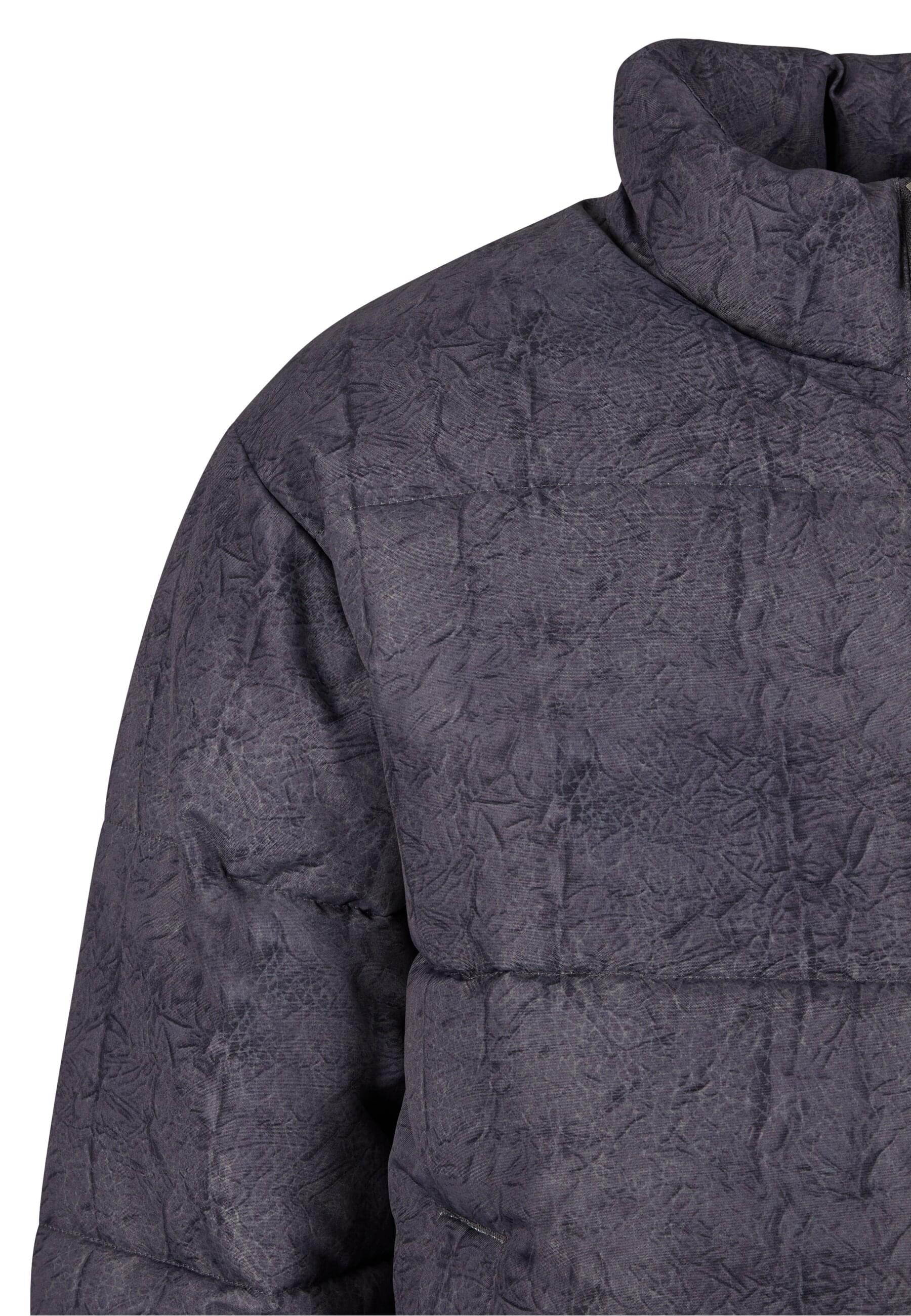 Karl Kani Winterjacke »Karl Kani Karl Kani Retro Crackle Print Puffer Jacket«, (1 St.), ohne Kapuze