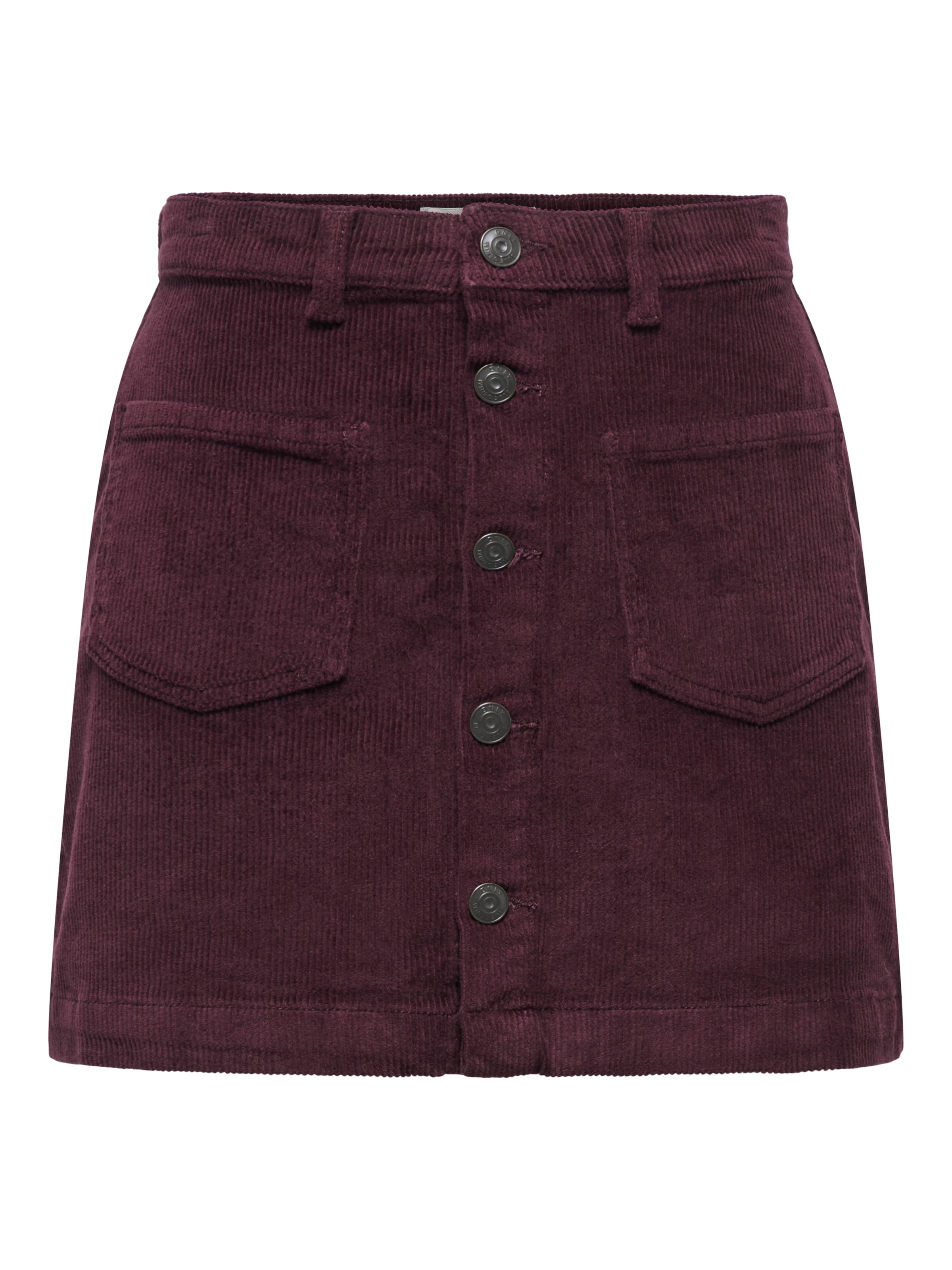 ONLY Cordrock »ONLAMAZING HW CORD SKIRT« Baumwollmischung