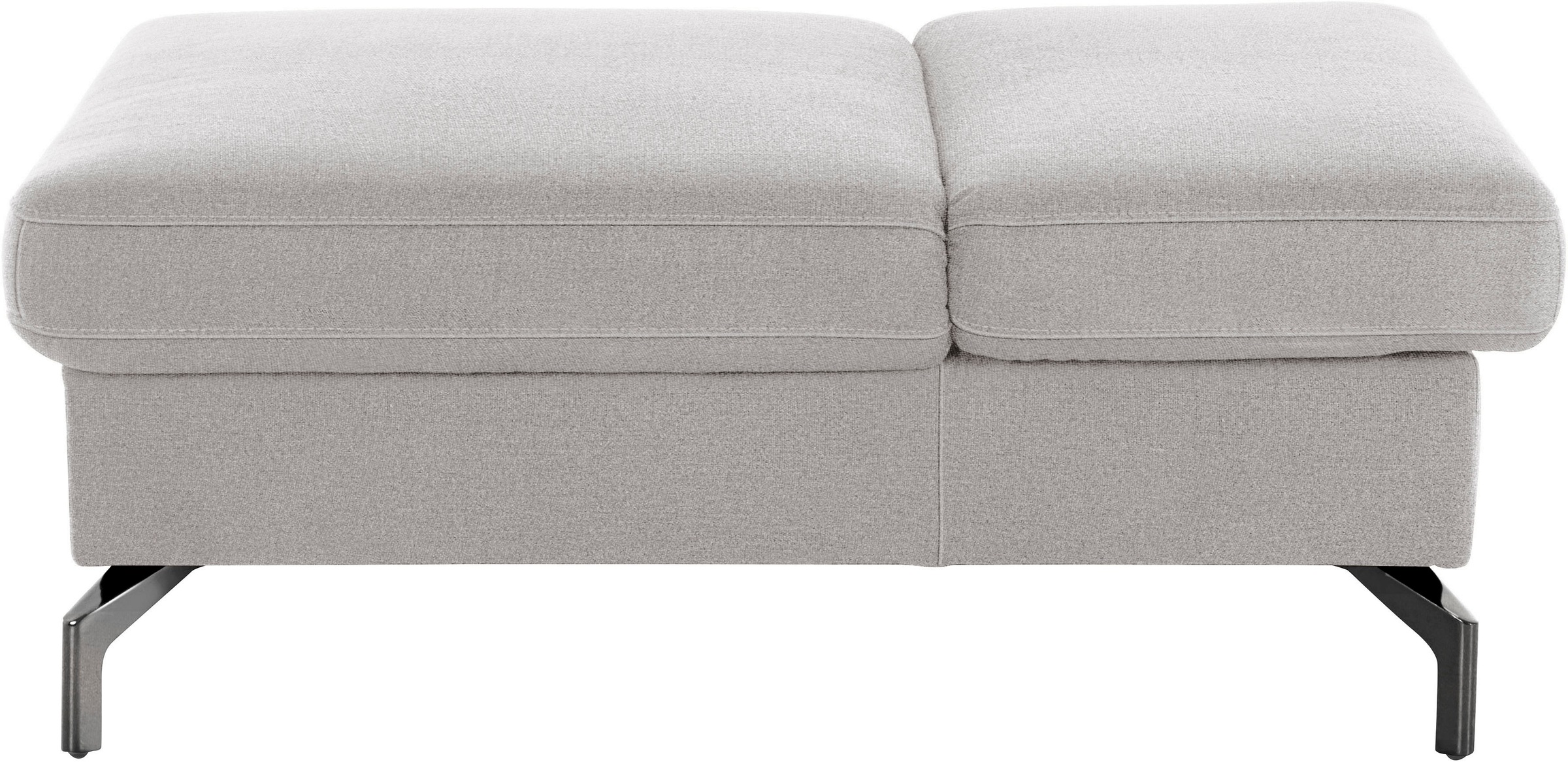 Thumbnail - sit&more Hocker "Brisbane" Fußhöhe 12 cm, mit Federkern und Klappfunktion