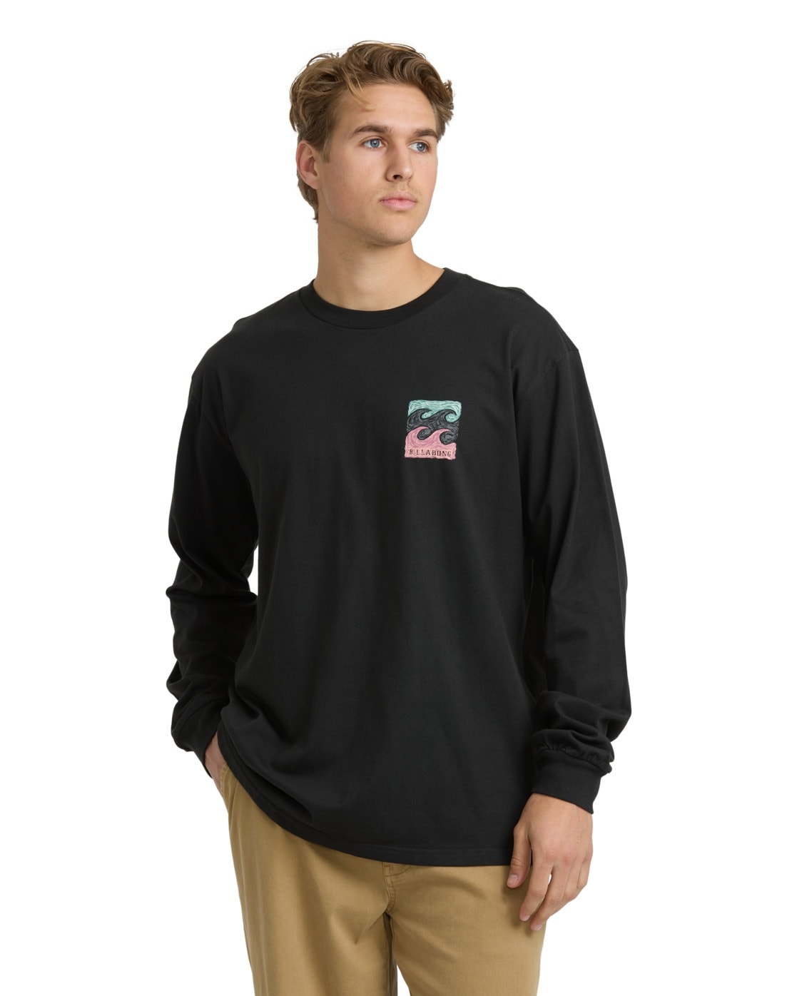 Billabong Langarmshirt "Crayon Wave Regular" günstig online kaufen
