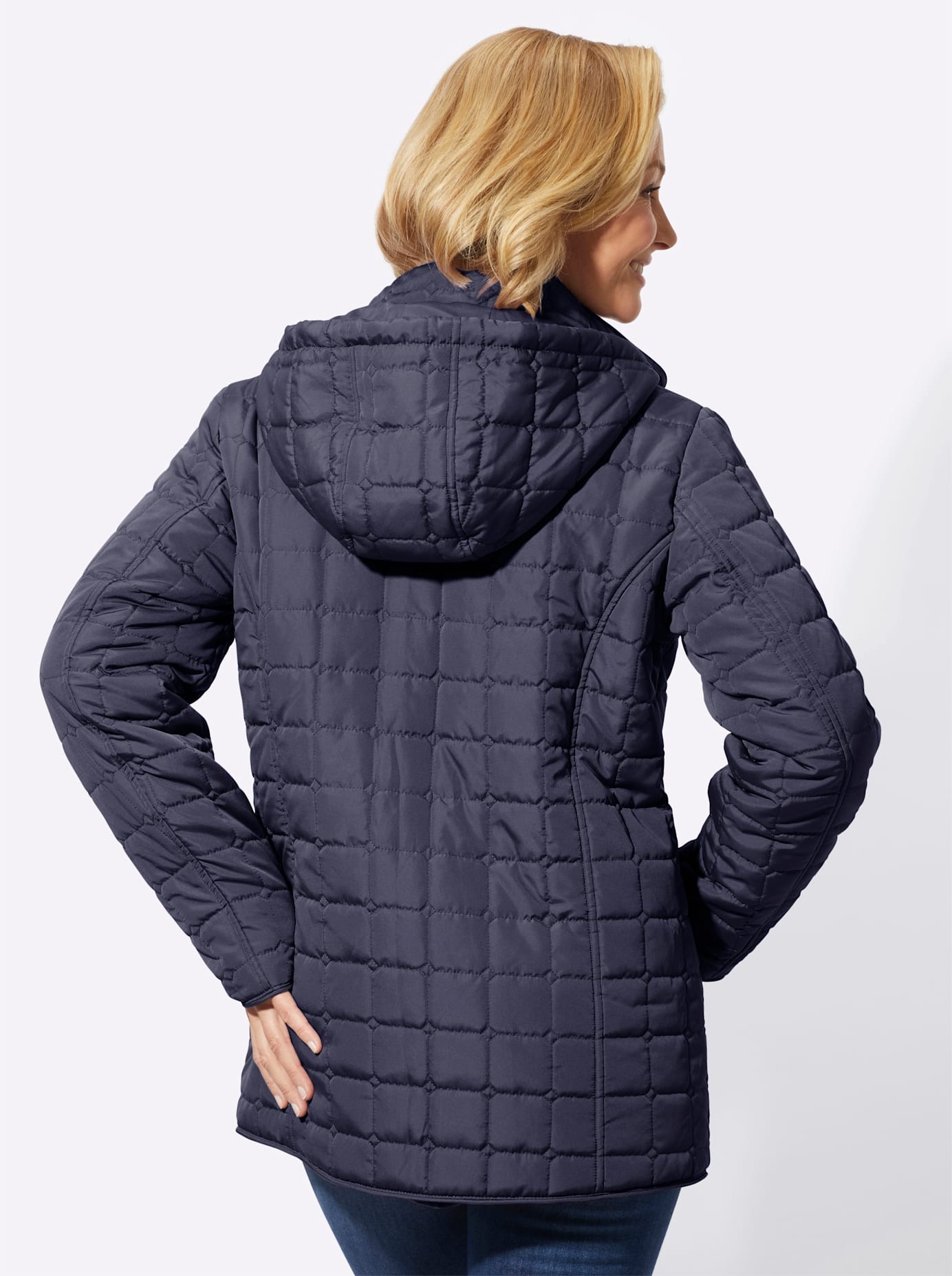 Classic Basics Steppjacke, mit Kapuze günstig online kaufen