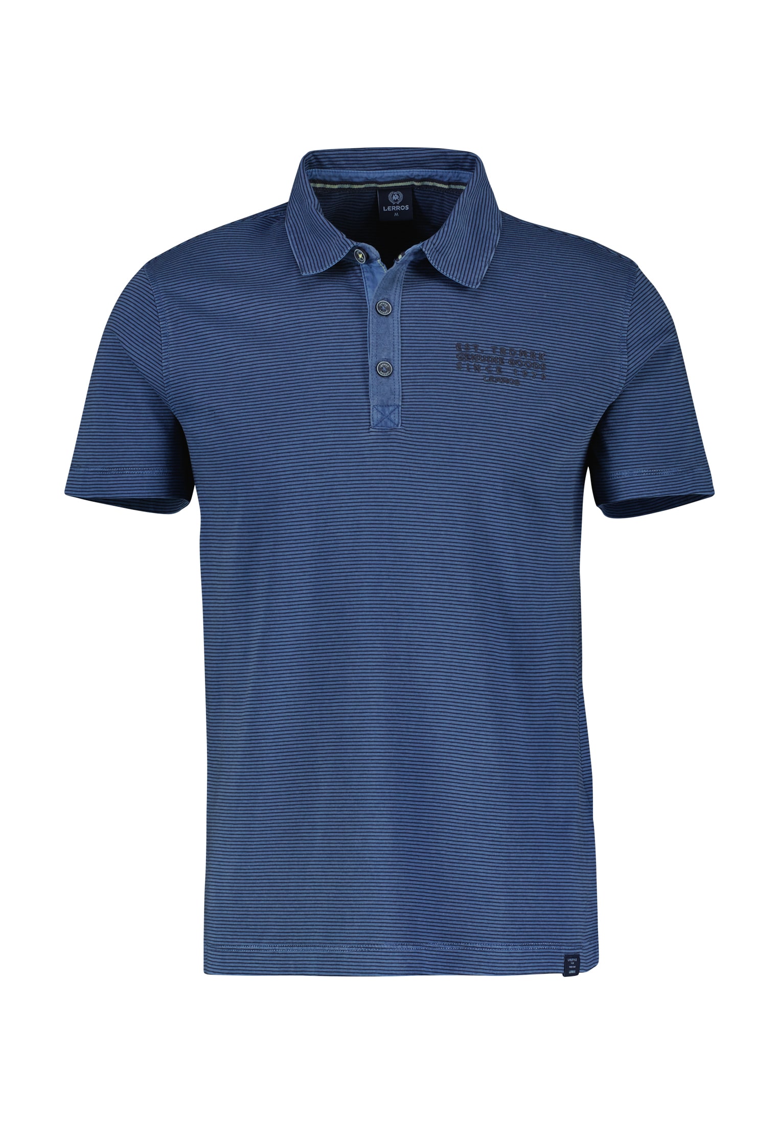 LERROS Poloshirt "LERROS Poloshirt, fein gestreift"