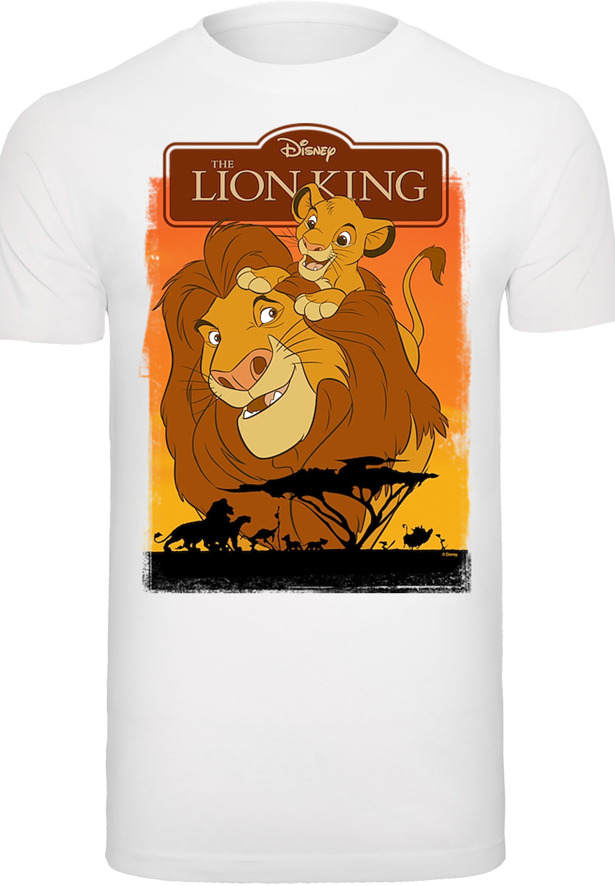 F4NT4STIC T-Shirt "König der Löwen Simba und Mufasa", Print günstig online kaufen
