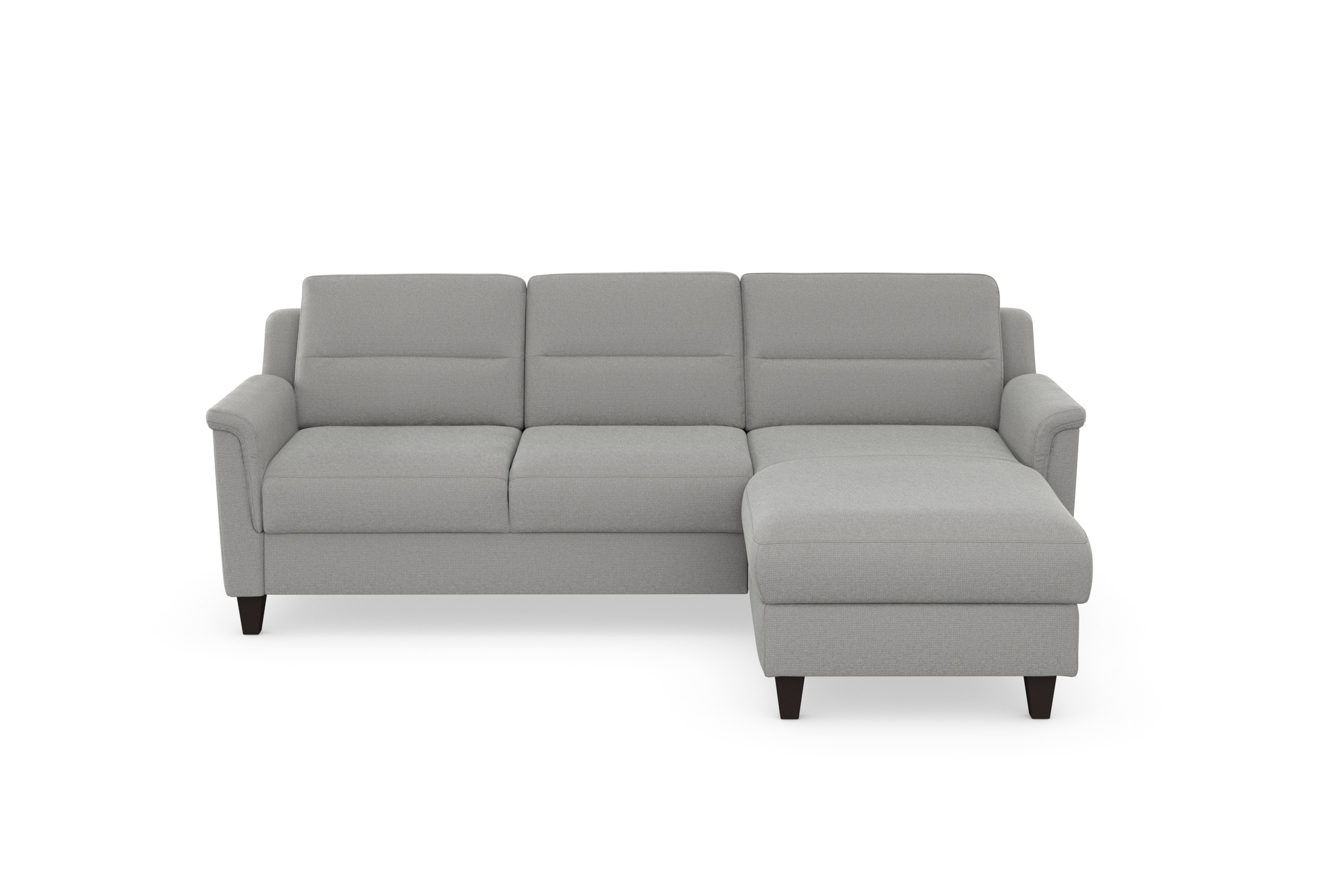 sit&more Ecksofa »Farö L-Form«, inklusive Federkern, wahlweise mit Bettfunktion und Bettkasten