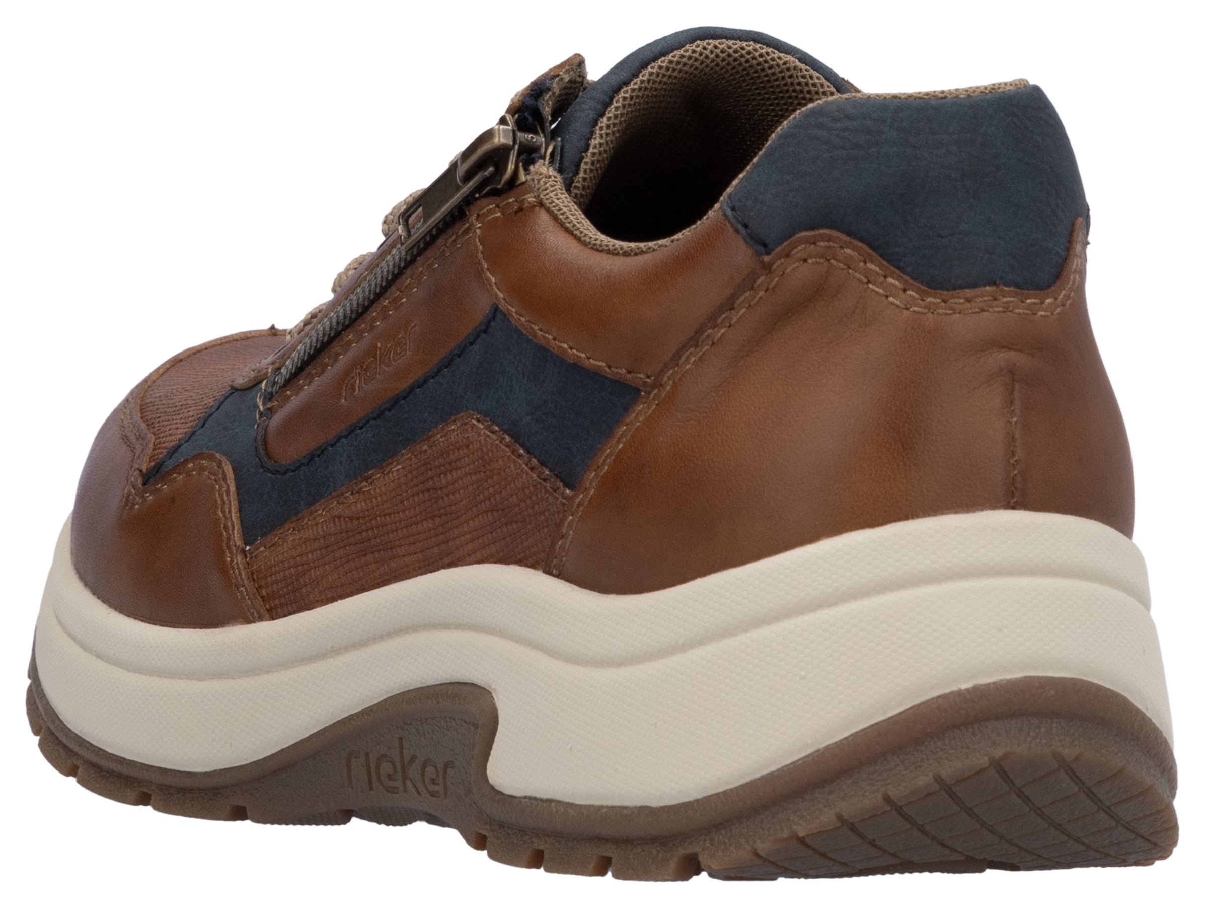 Rieker Sneaker, Halbschuh, Freizeitschuh, Schnürschuh in bequemer Form