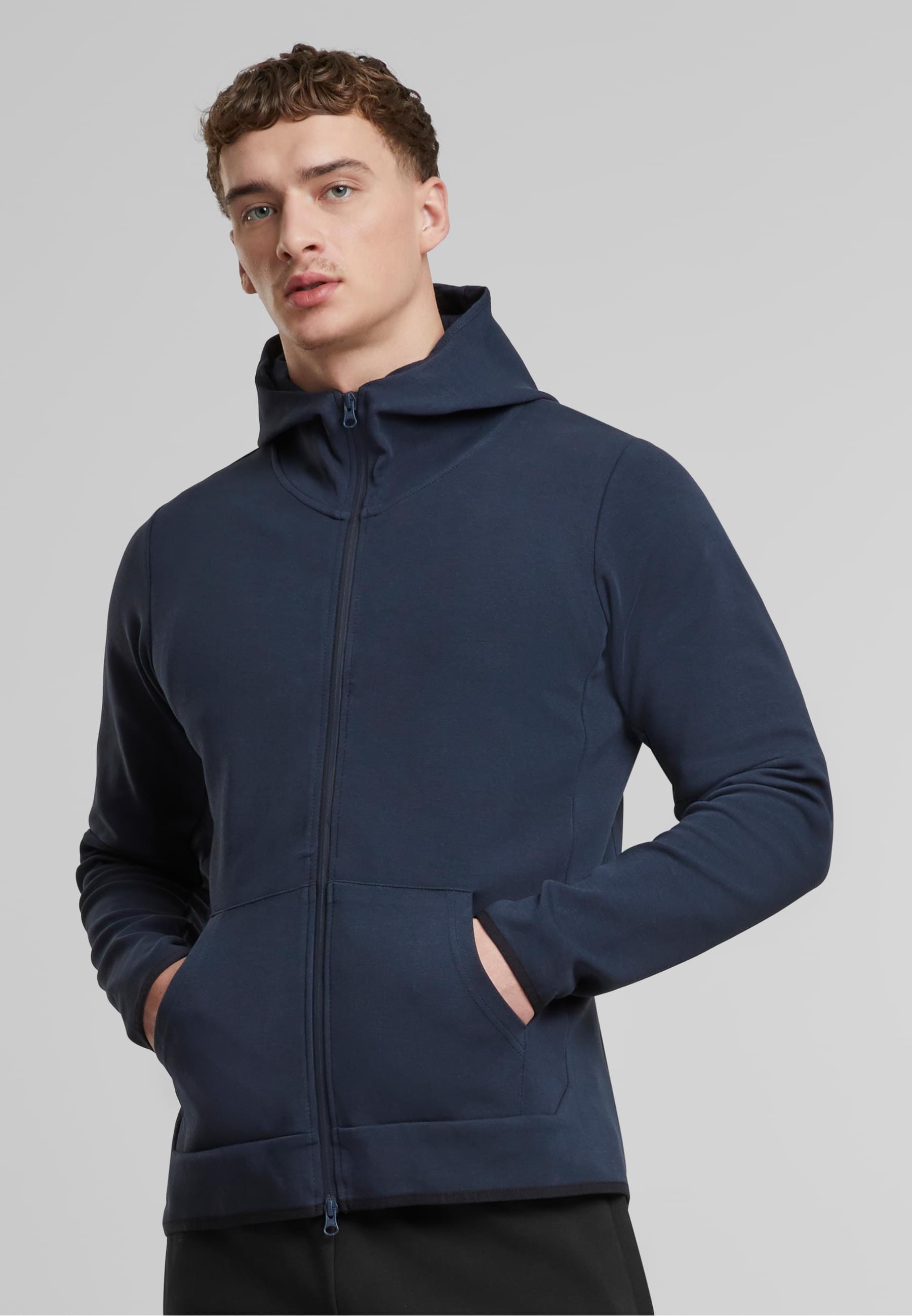 MisterTee Sweatjacke "MisterTee Basic Hooded Zipper" günstig online kaufen