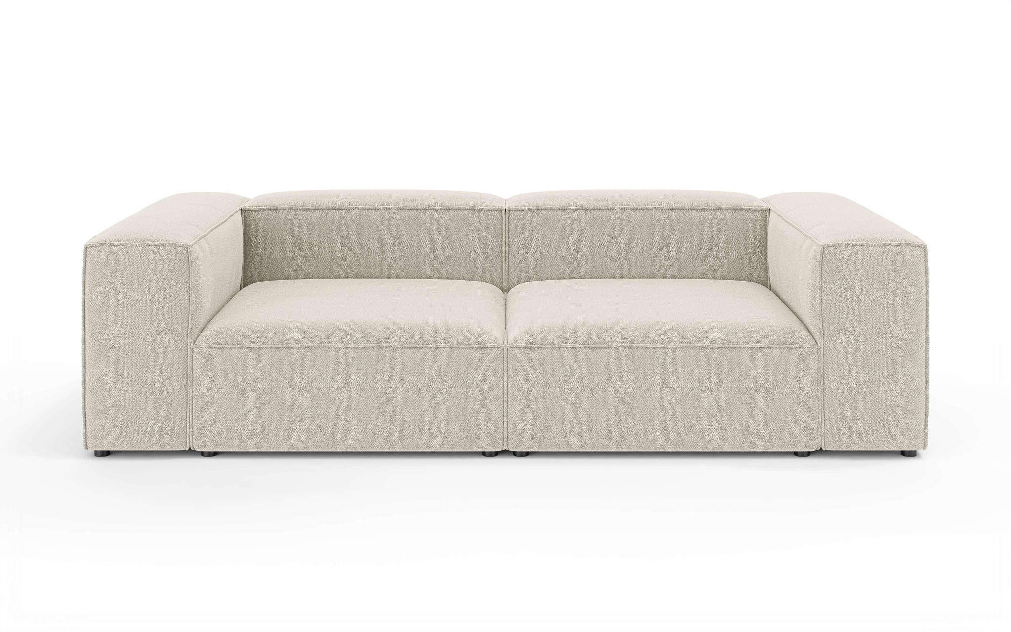 INOSIGN Big-Sofa "XL HAILY Modularsofa extra tief, Maße B/T/H: 260/130/72 c günstig online kaufen