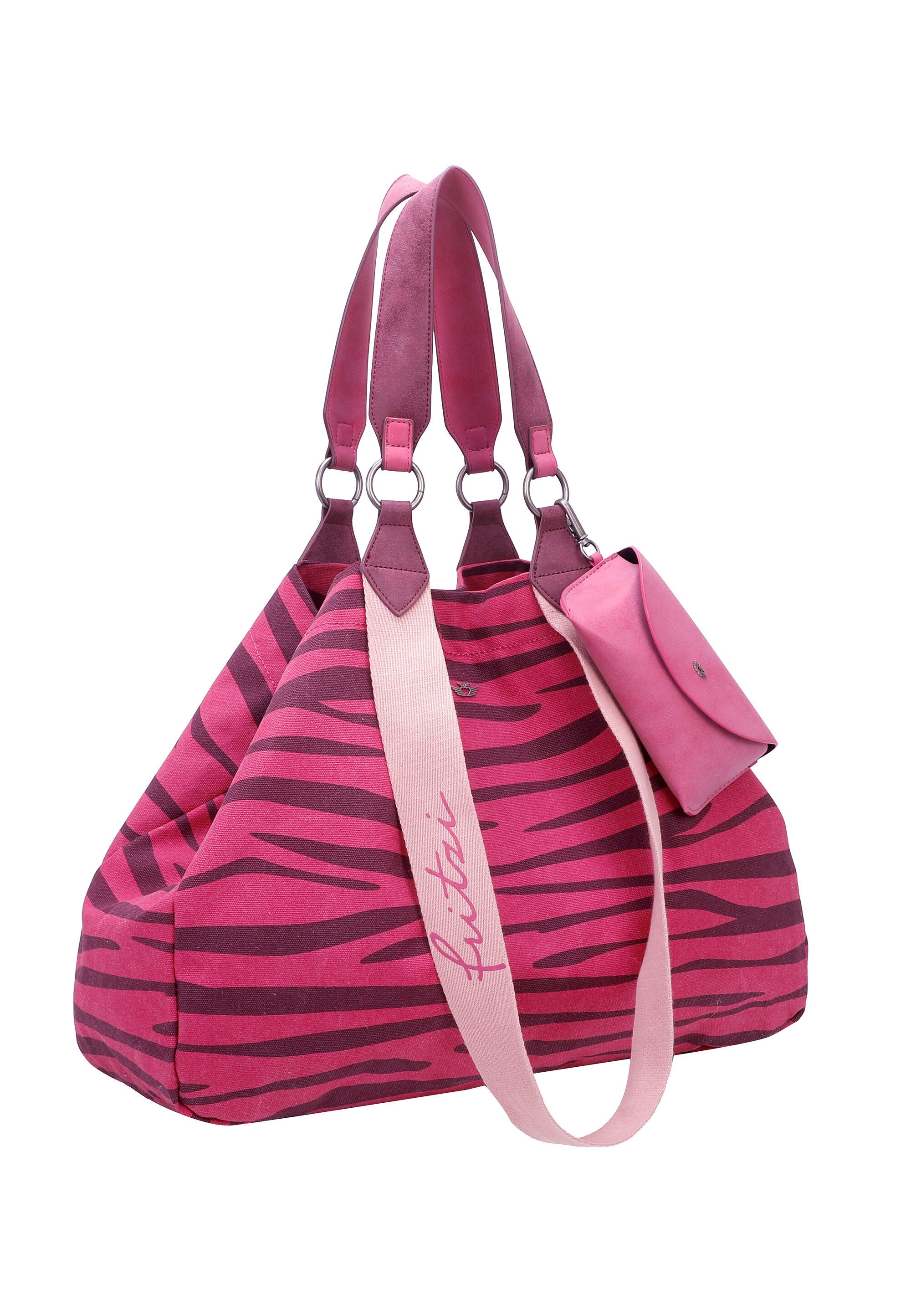 Fritzi aus Preußen Shopper »Izzy« mit Zebra-Muster