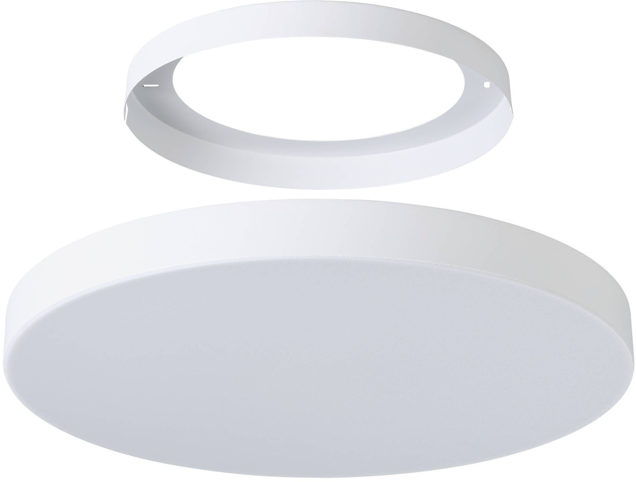 EGLO Deckenleuchte "TURCONA-Z", weiß, Ø 45cm H: 7,5cm, 1 Stk., Leuchten, Timer, App/Sprachsteuerung Alexa, ‎‎‎‎exkl. Fernbedienung, Deckenleuchte 3