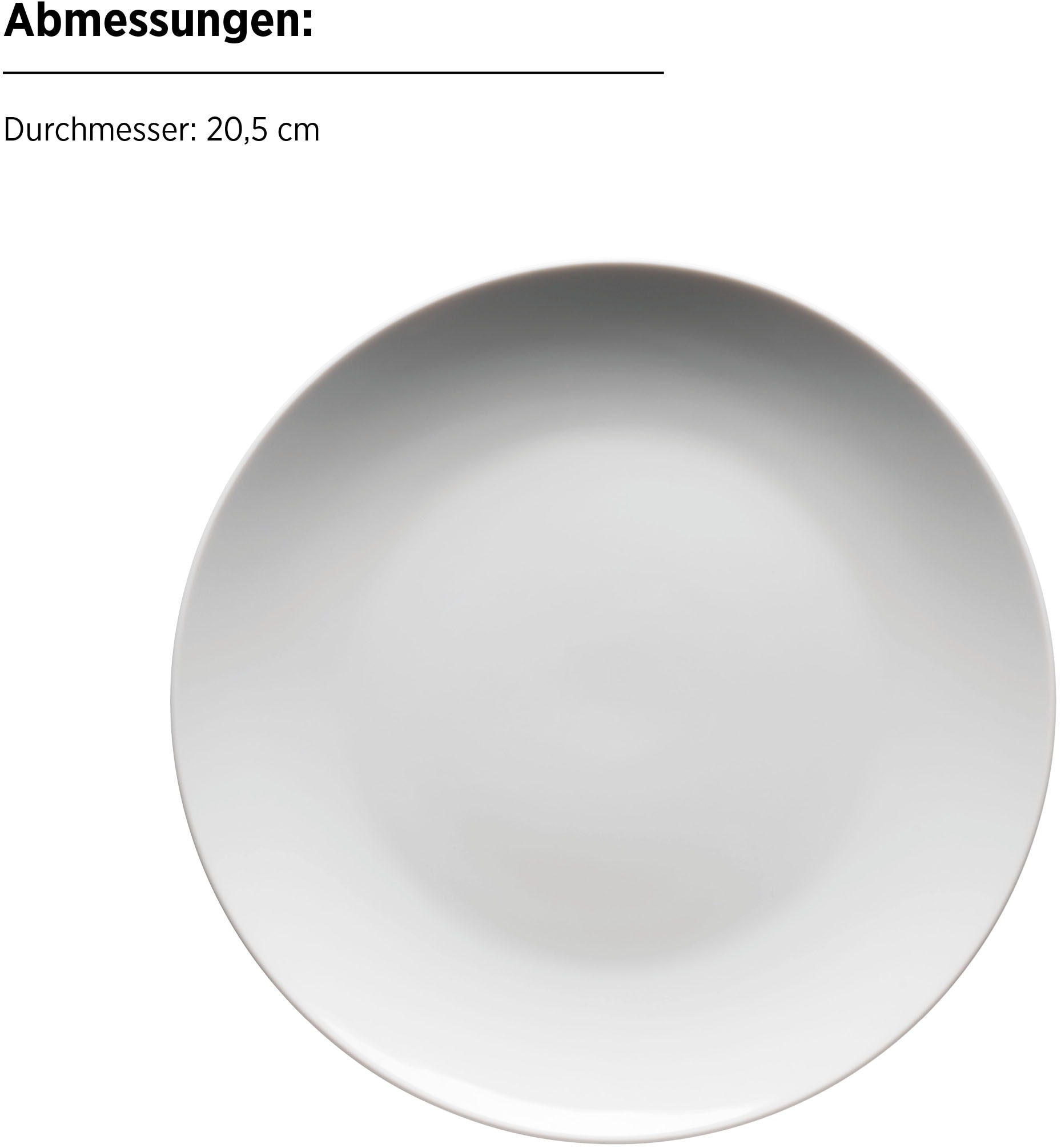 MÄSER Dessertteller »BARCA, Dessertteller Set, Porzellan«