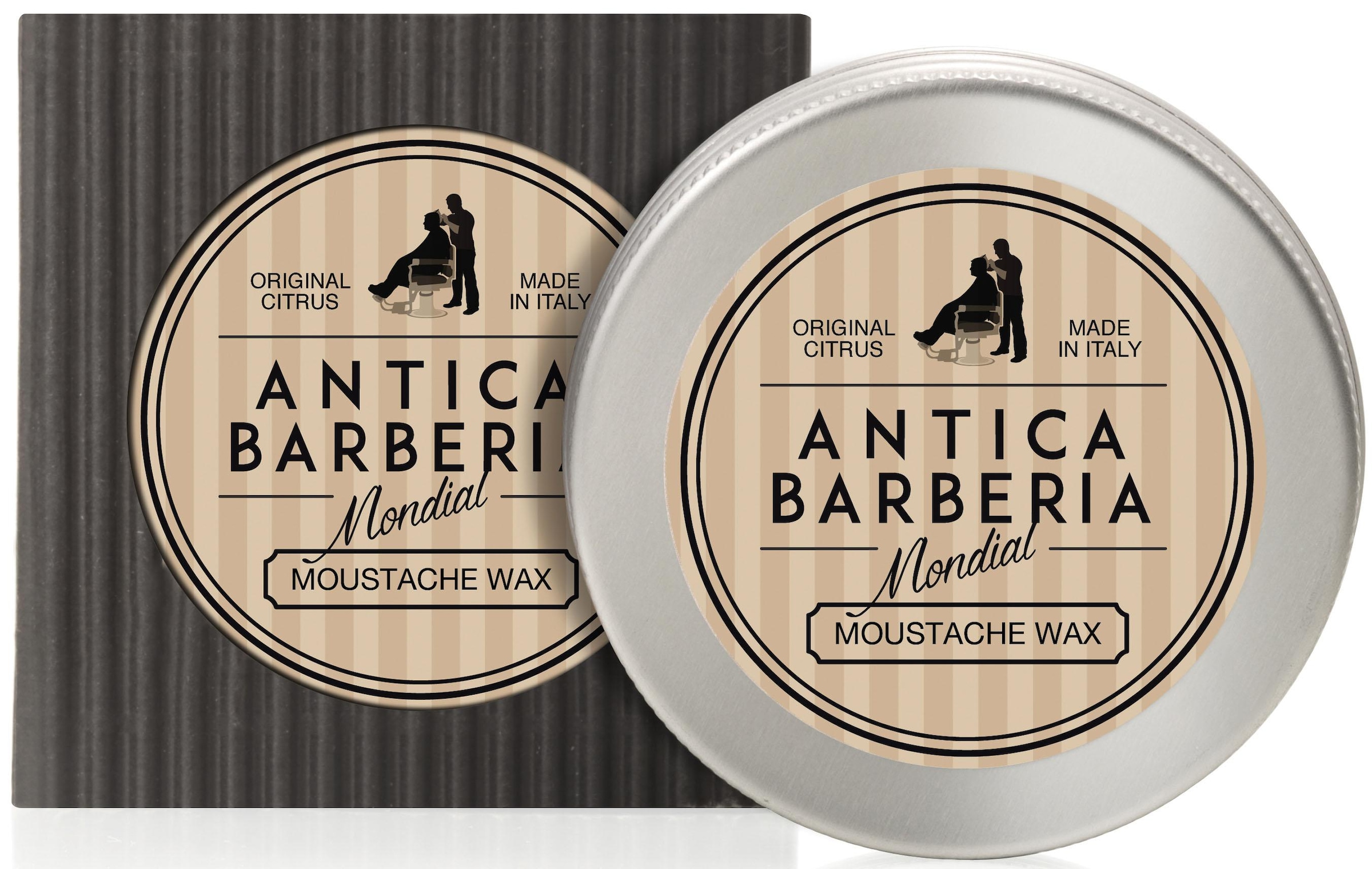 Mondial Antica Barberia Bartwachs »Moustache Wax Original Citr...