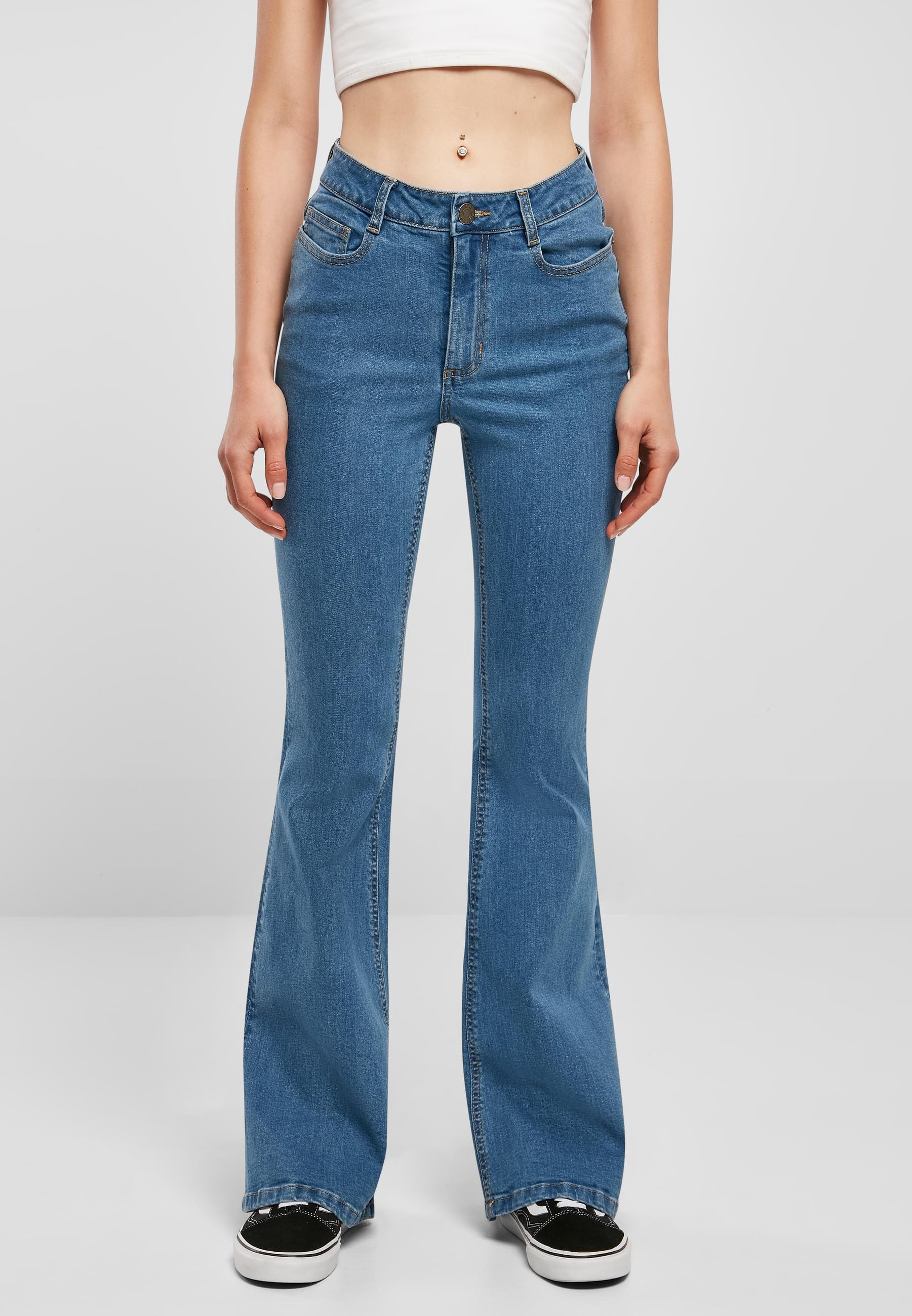 URBAN CLASSICS Bequeme Jeans »Urban Classics Damen«, 1 Stk.