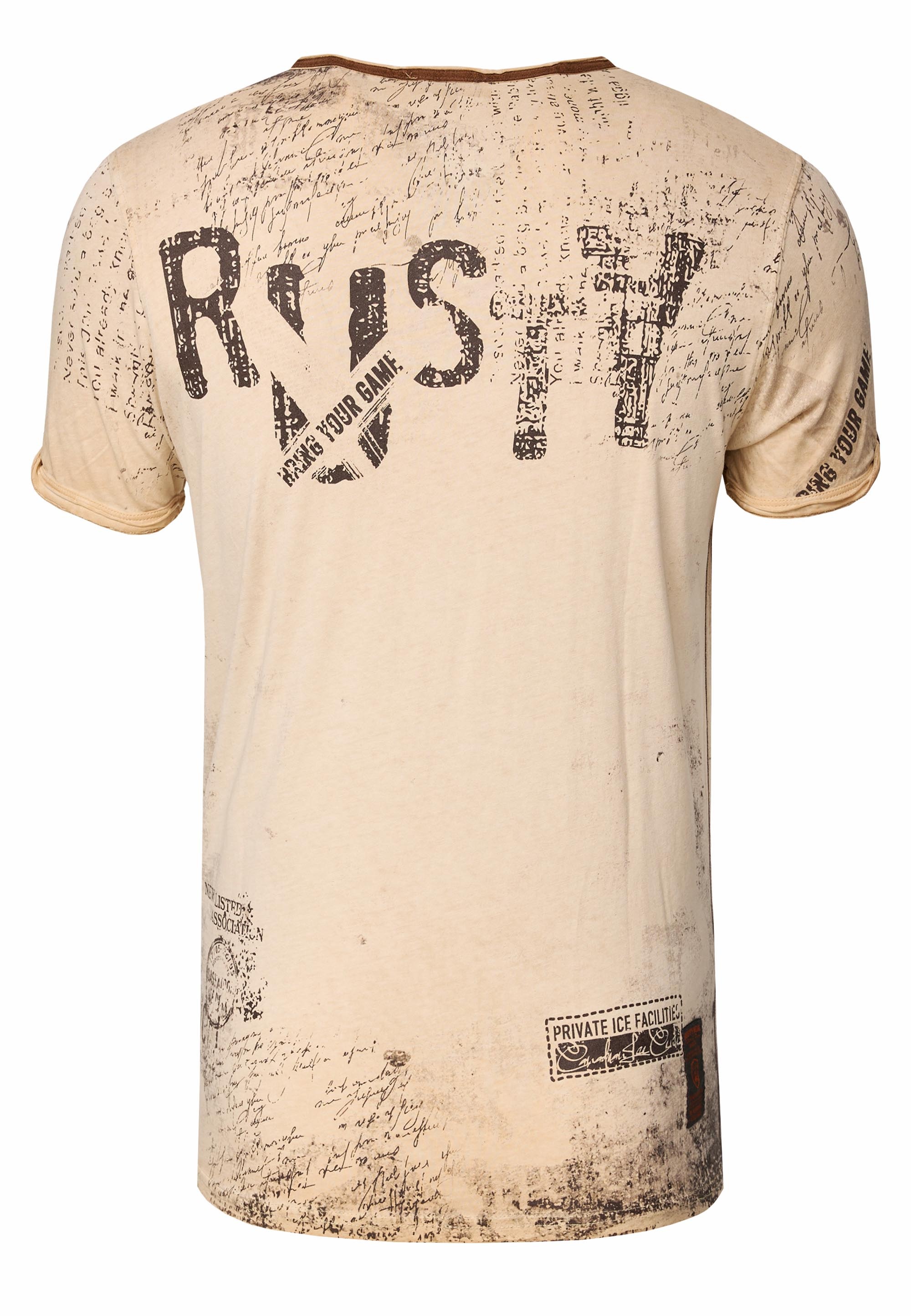 Rusty Neal T-Shirt, im Used-Look