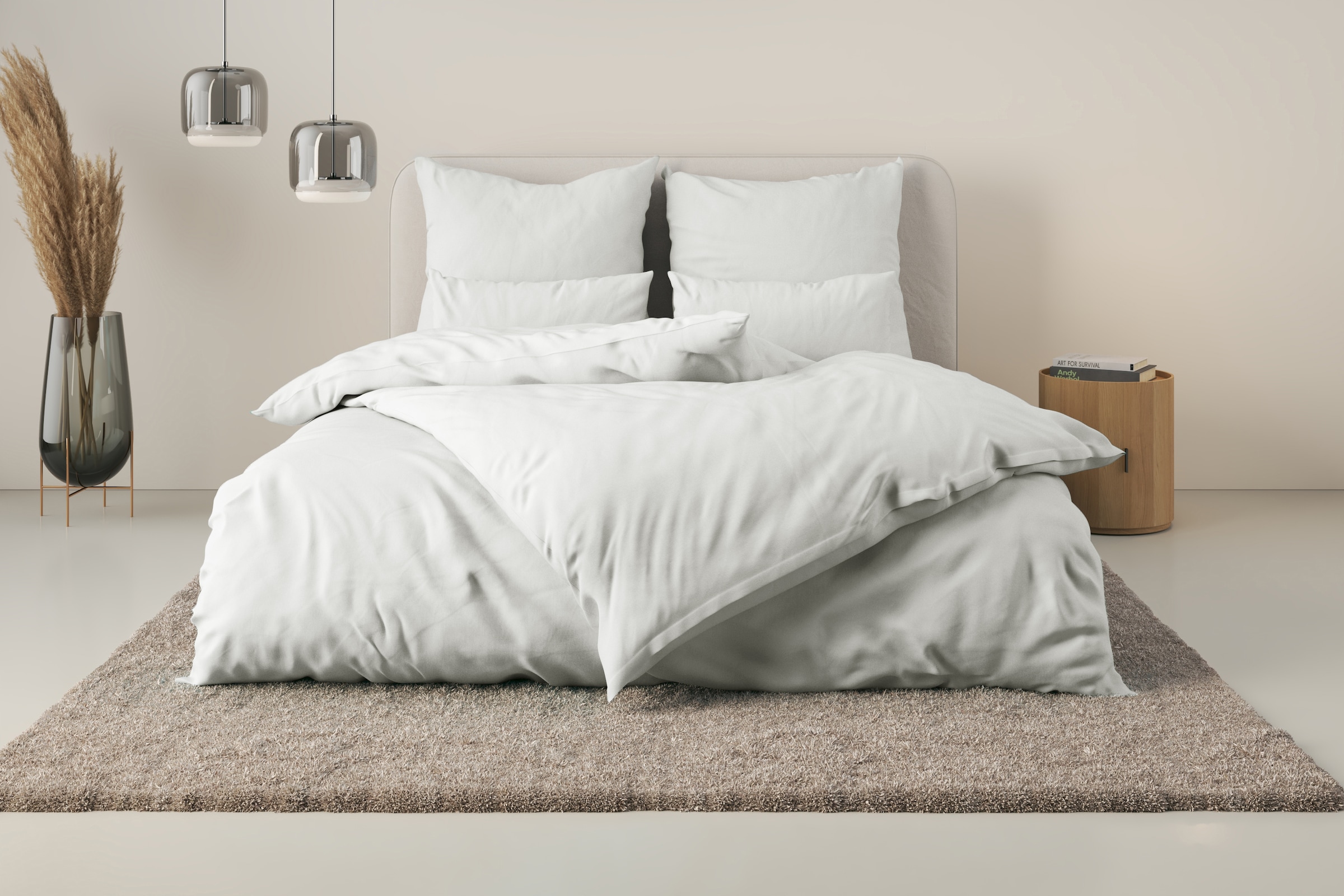 OTTO home Bettwäsche "Luisa" 2 Stk. tlg. 100% Baumwolle, ab Gr. 135x200, au günstig online kaufen