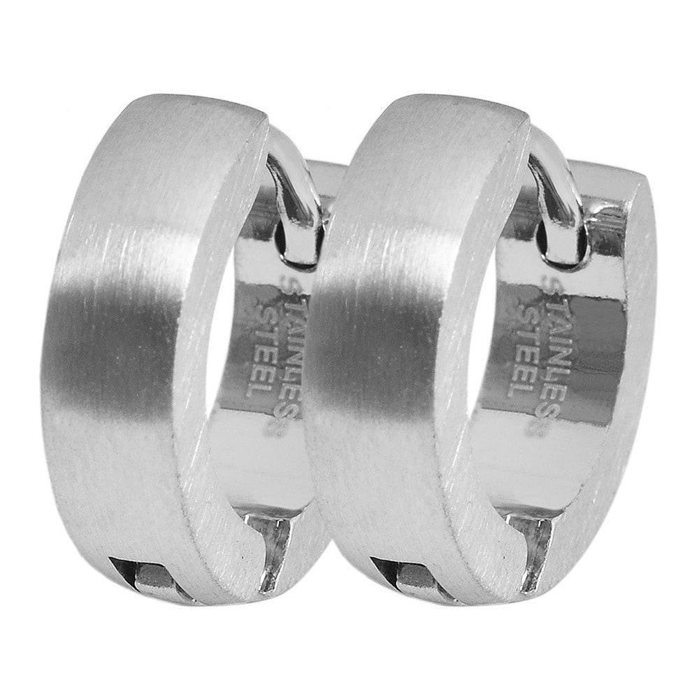 Adelia´s Klappcreolen »Damen Ohrringe – Klappcreole aus Edelstahl« Ideal als Geschenk für besondere Anlässe