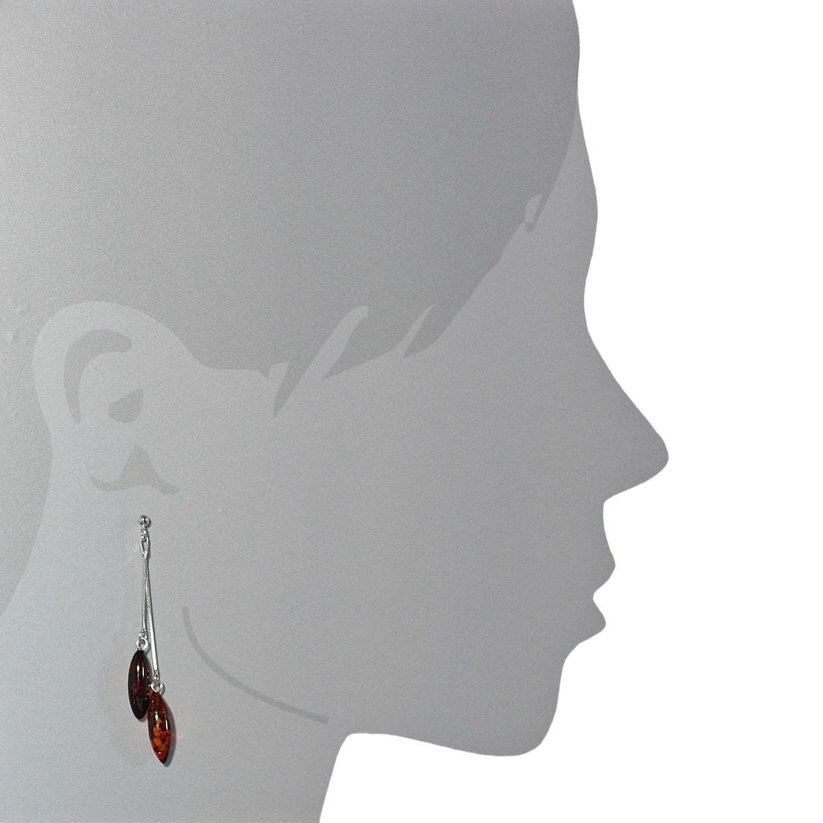 OSTSEE-SCHMUCK Paar Ohrhänger »Ostsee-Schmuck Ohrhänger Luana Ohrhänger Luana«, (2 tlg.)